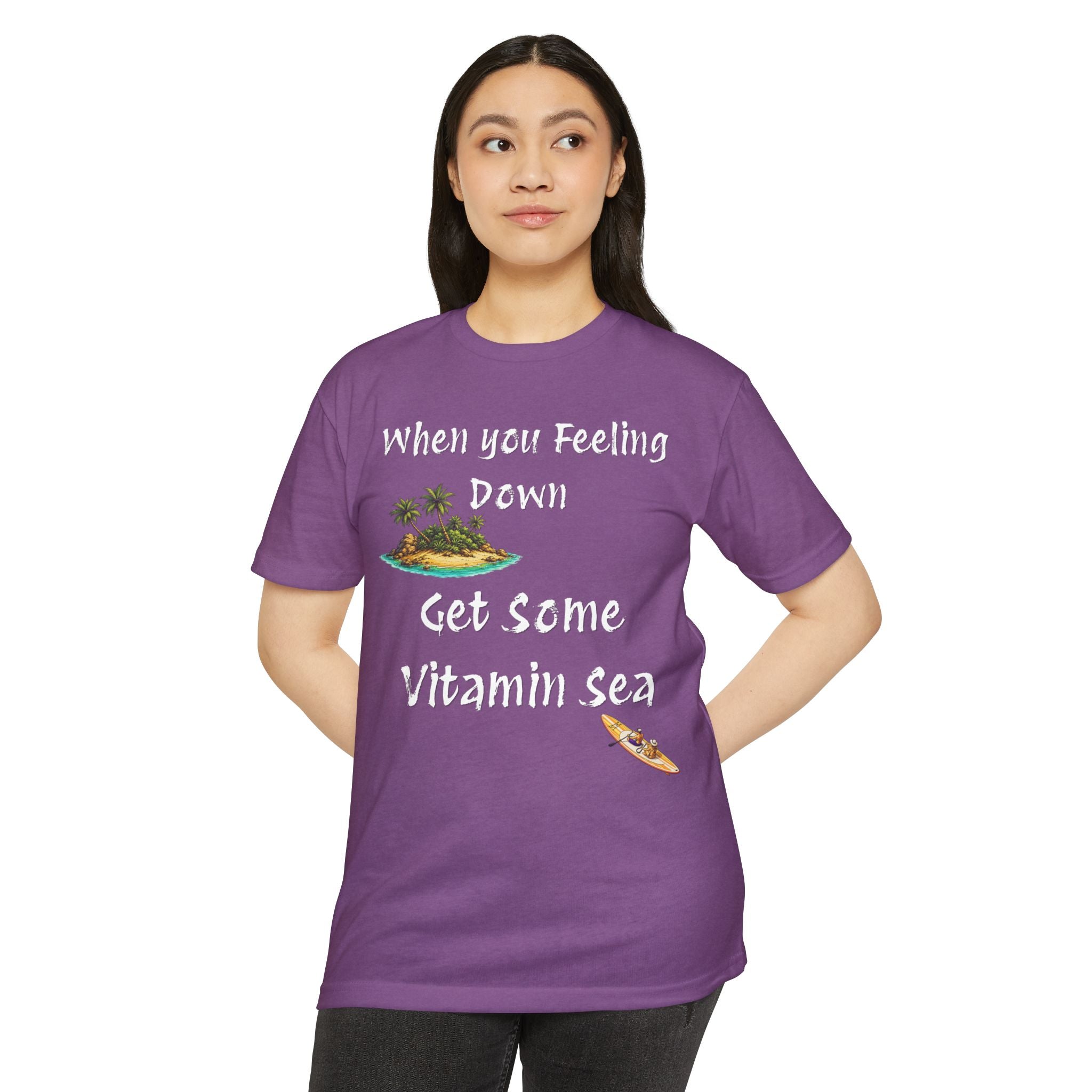 Vitamin Sea T-Shirt — "When You're Feeling Down Get Some Vitamin Sea"