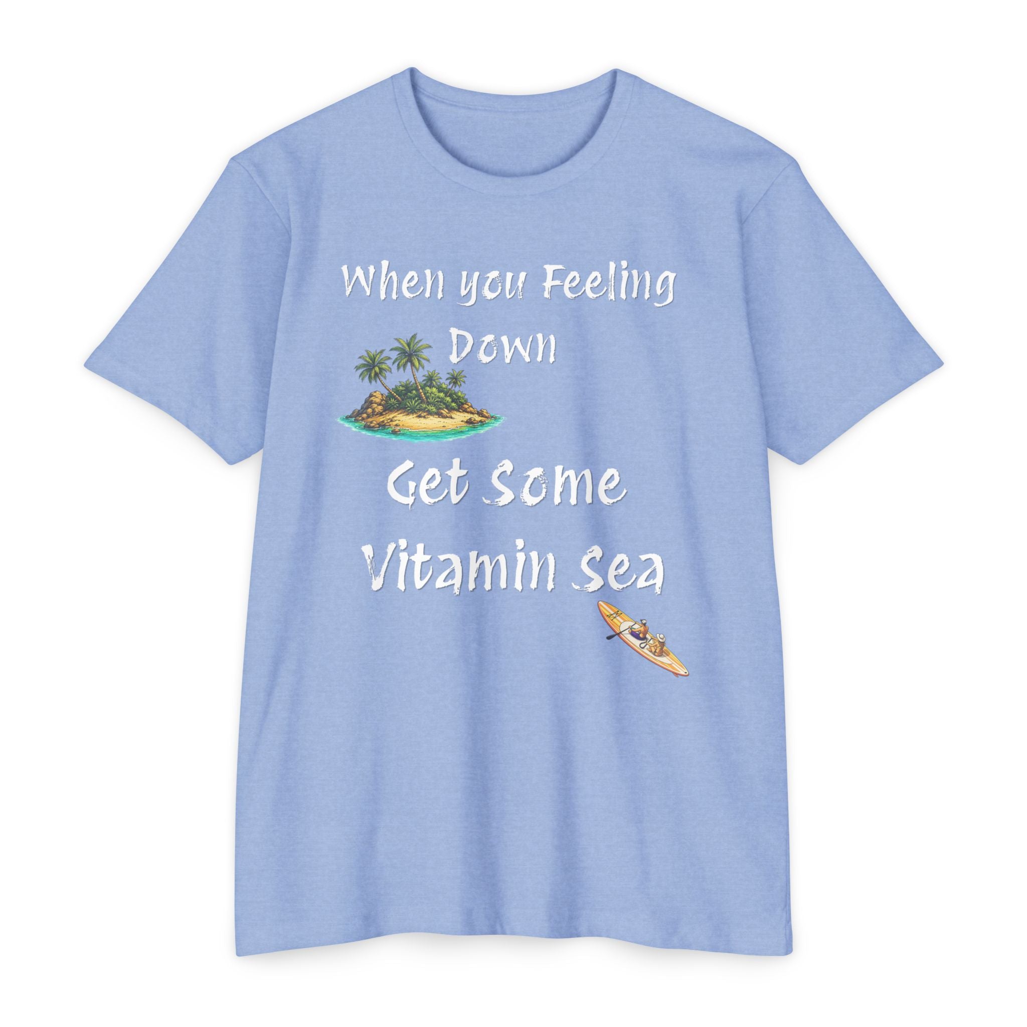Vitamin Sea T-Shirt — "When You're Feeling Down Get Some Vitamin Sea"