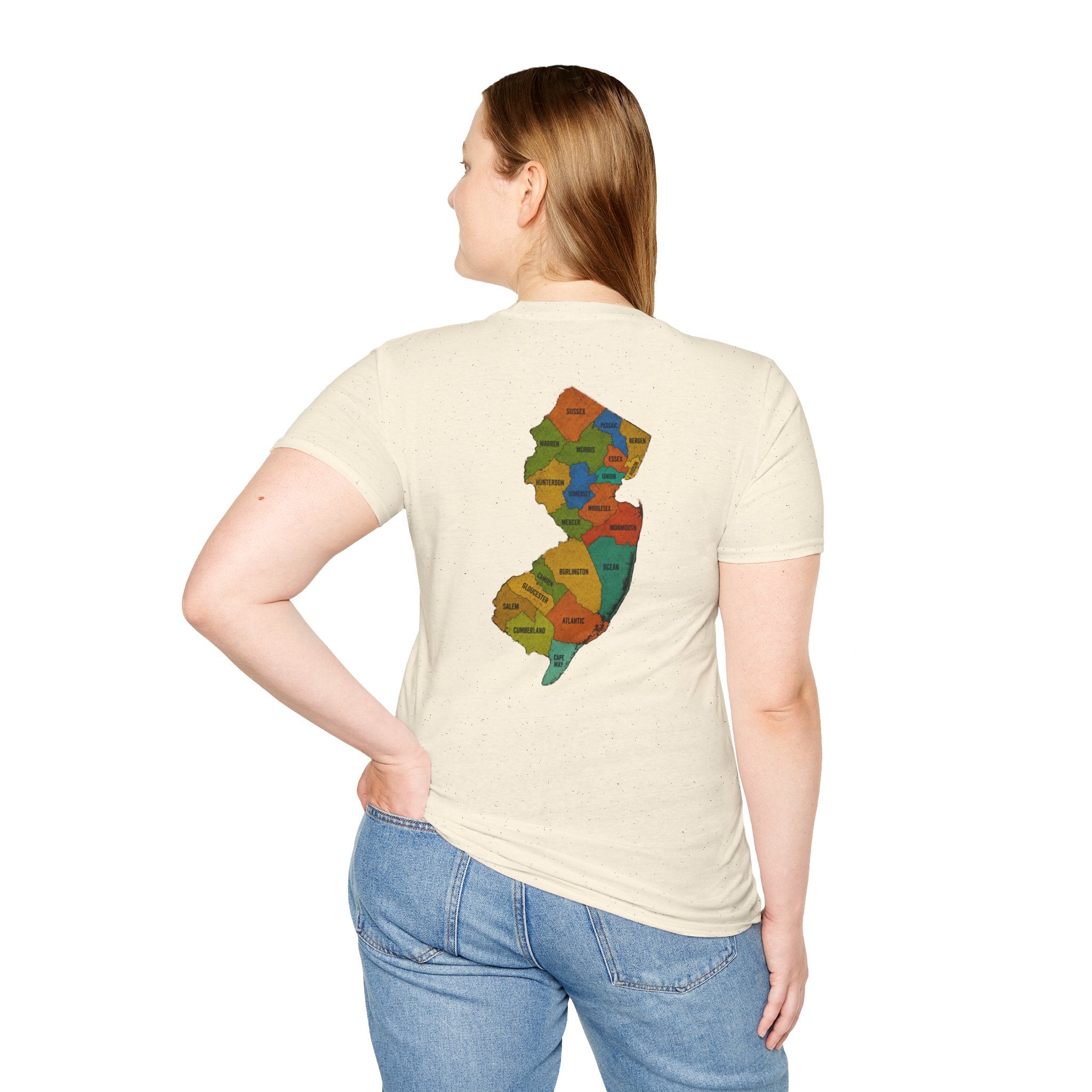 T-Shirt — "Don't Ask 100% Organic"  New Jersey State Pride Tee