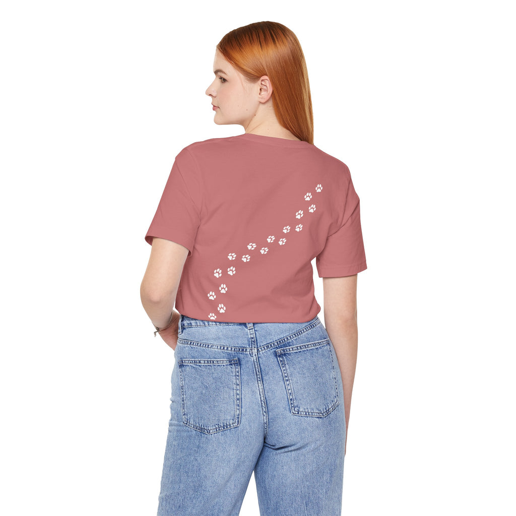 Can You Stop "P" Footing Around??” — Funny Paw Print Tee