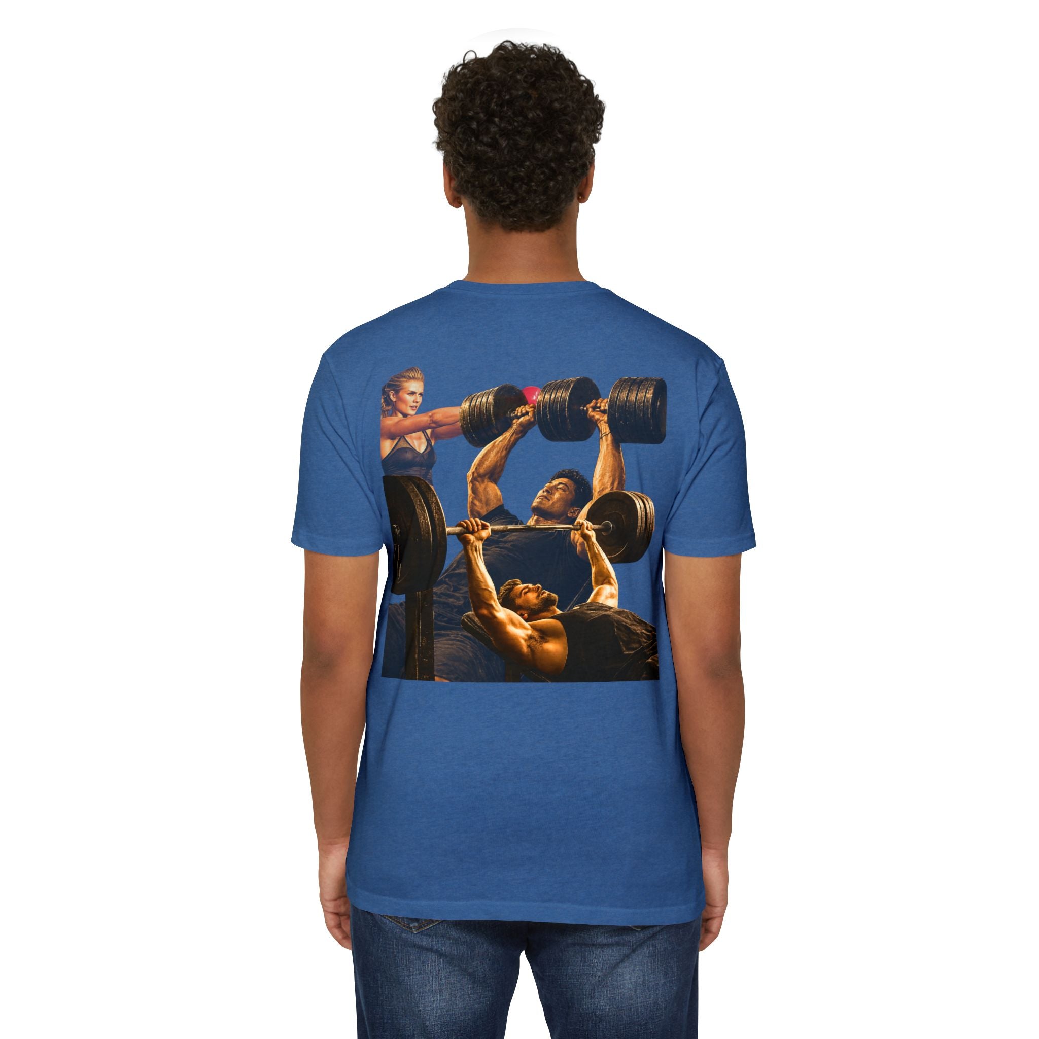 Workout T-Shirt — "I Can Do This All Day" Motivational Gym Tee