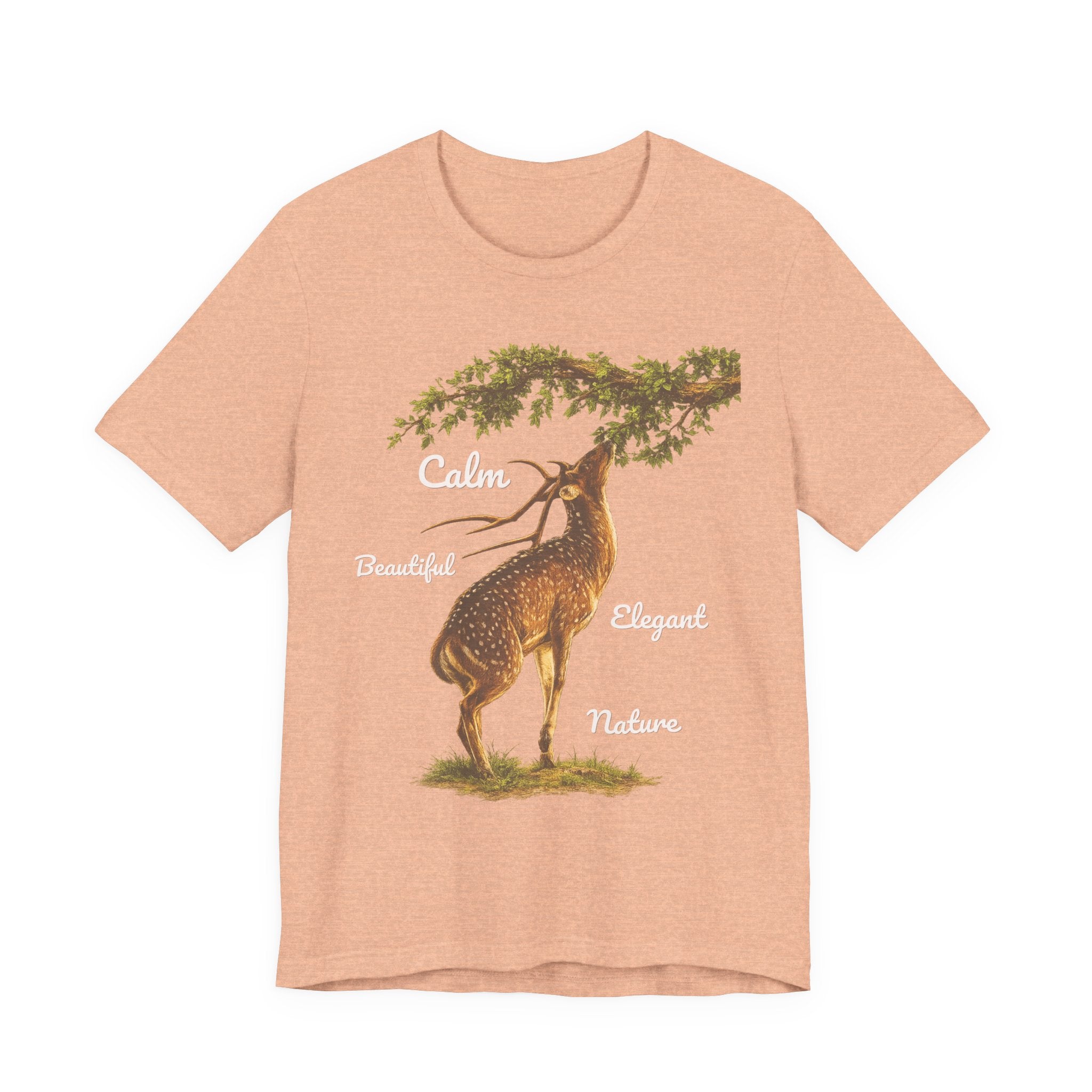 Calm Elegant Nature Deer T-Shirt