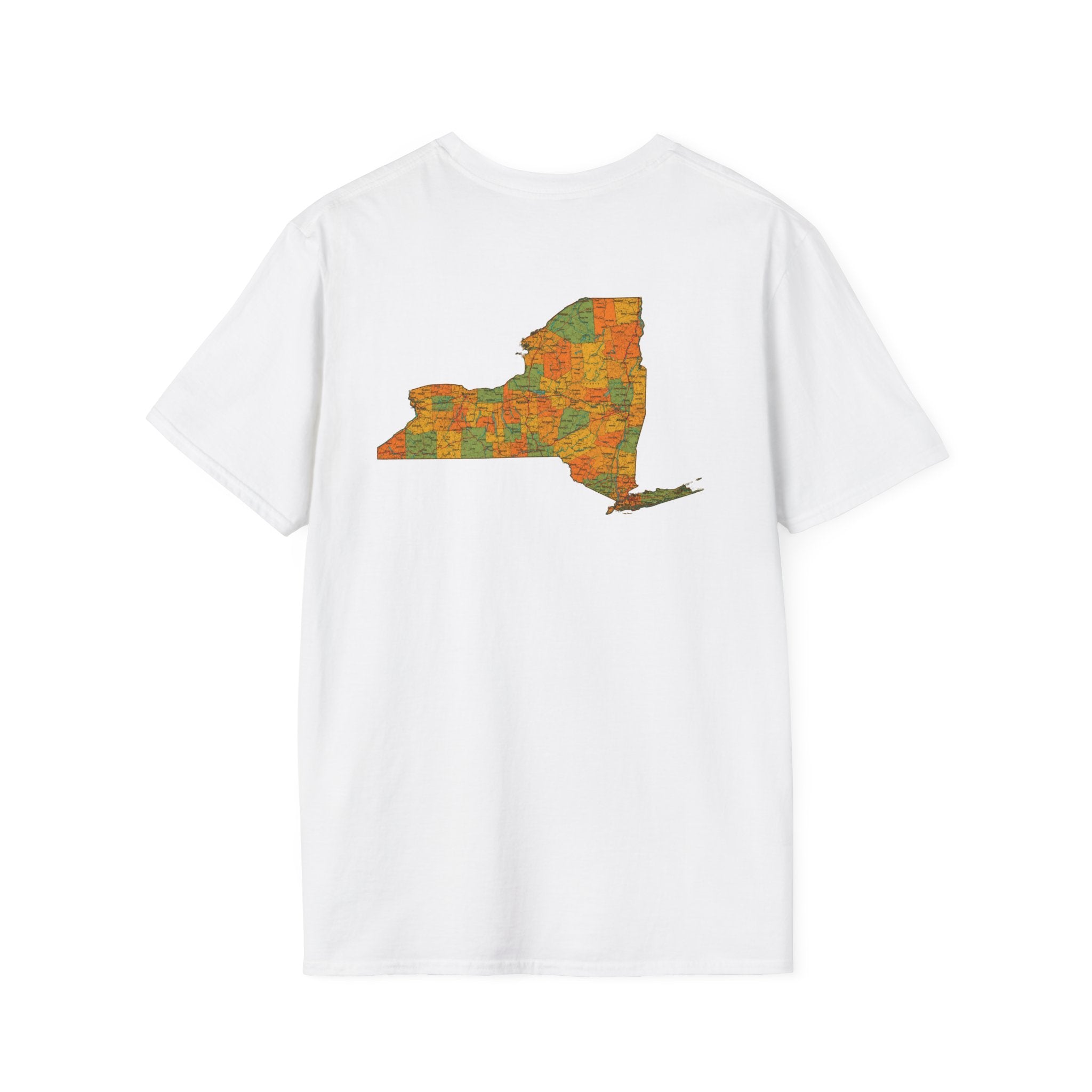 T-Shirt — "Don't Ask 100% Organic" New York Graphic Tee (Vintage Farm / Earthy)