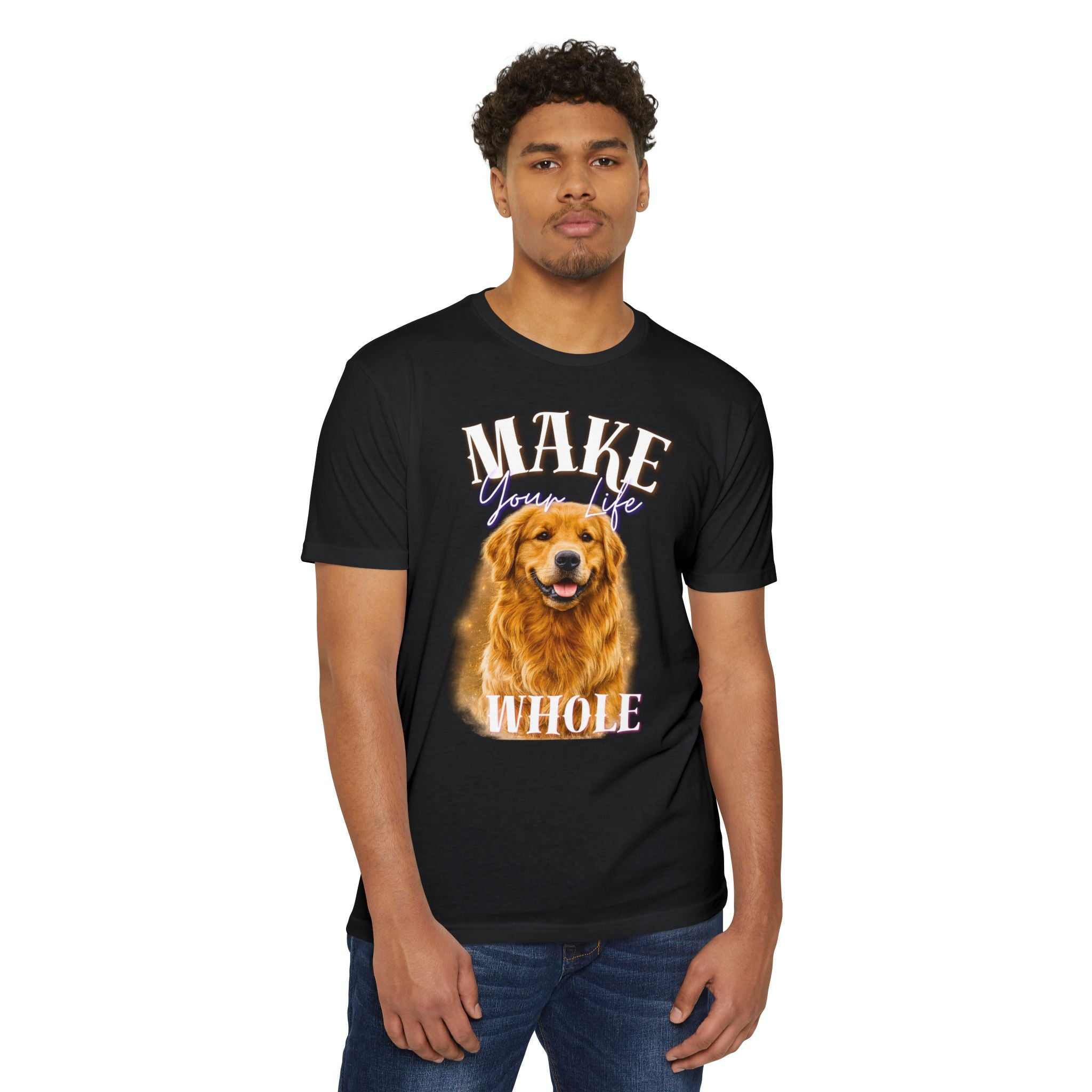 Make Your Life Whole Golden Retriever T-Shirt
