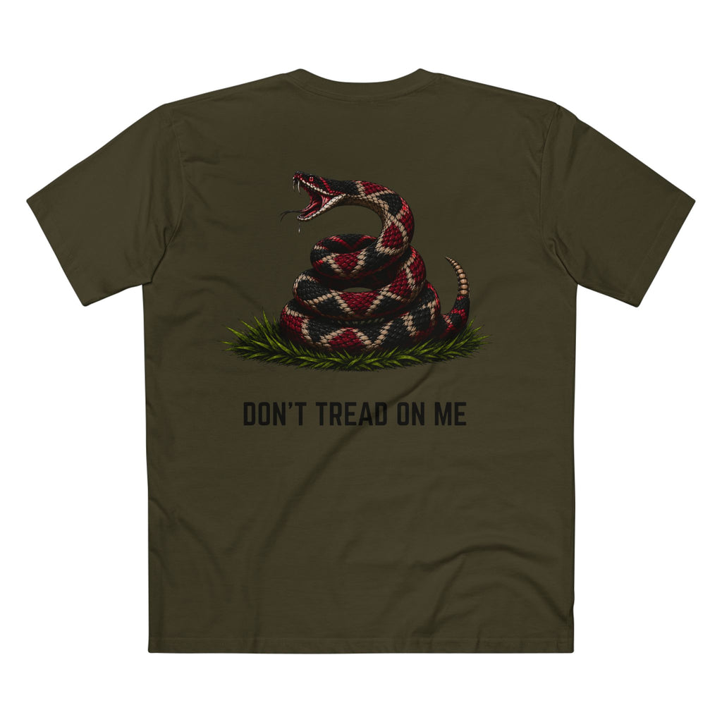 Don't Tread On Me Snake T-Shirt — Patriotic Gadsden Style Tee