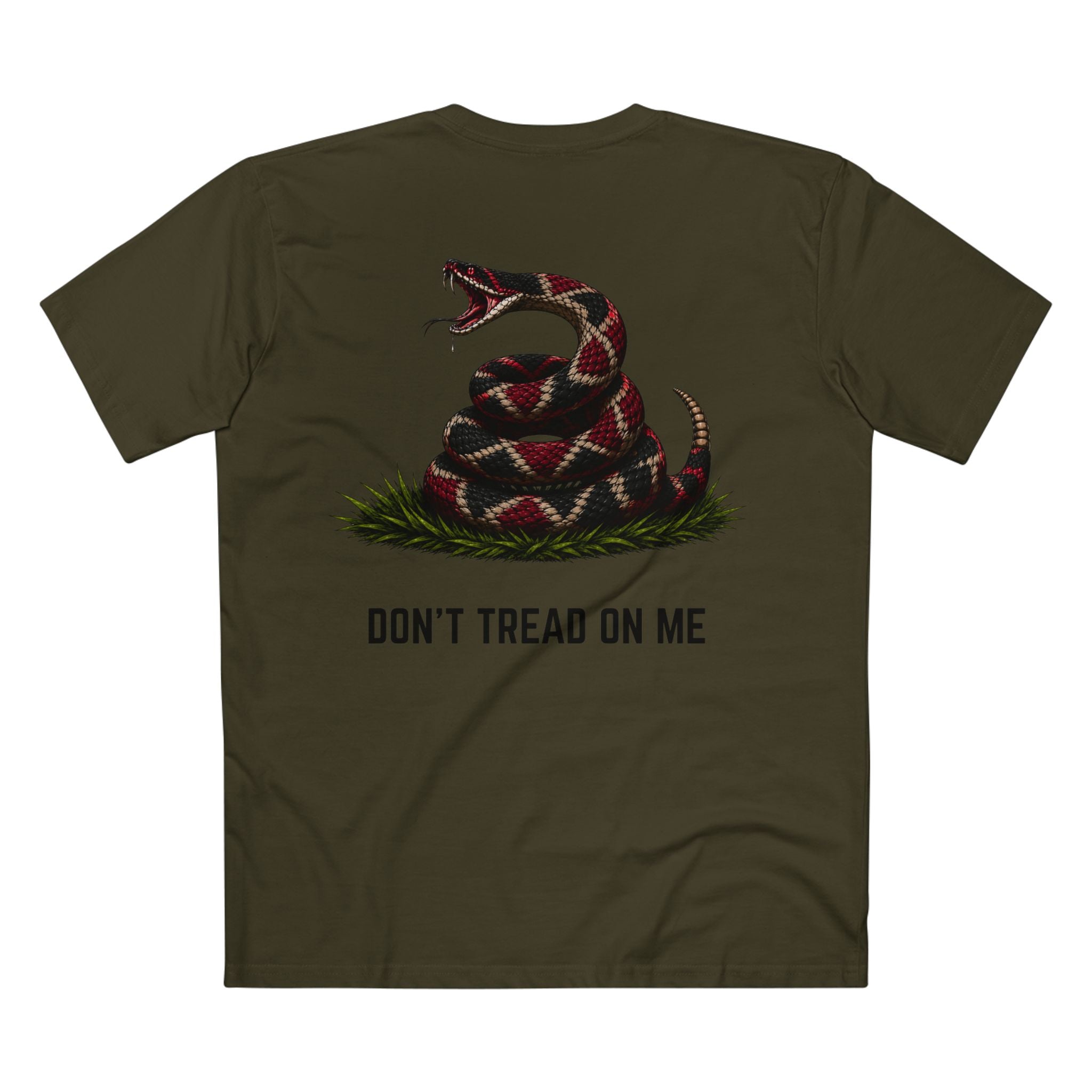 Don't Tread On Me Snake T-Shirt — Patriotic Gadsden Style Tee