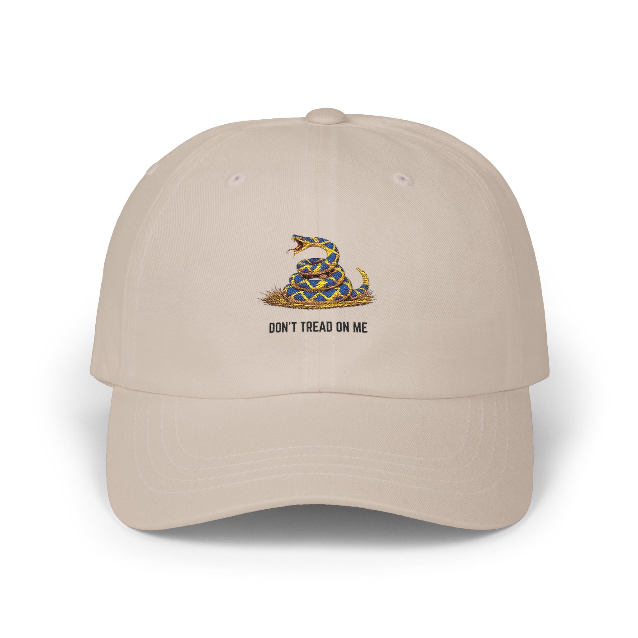 Dad Cap with Gadsden Snake "Don't Tread On Me" - Classic Embroidered Baseball Hat