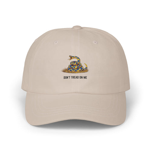Dad Cap with Gadsden Snake "Don't Tread On Me" - Classic Embroidered Baseball Hat