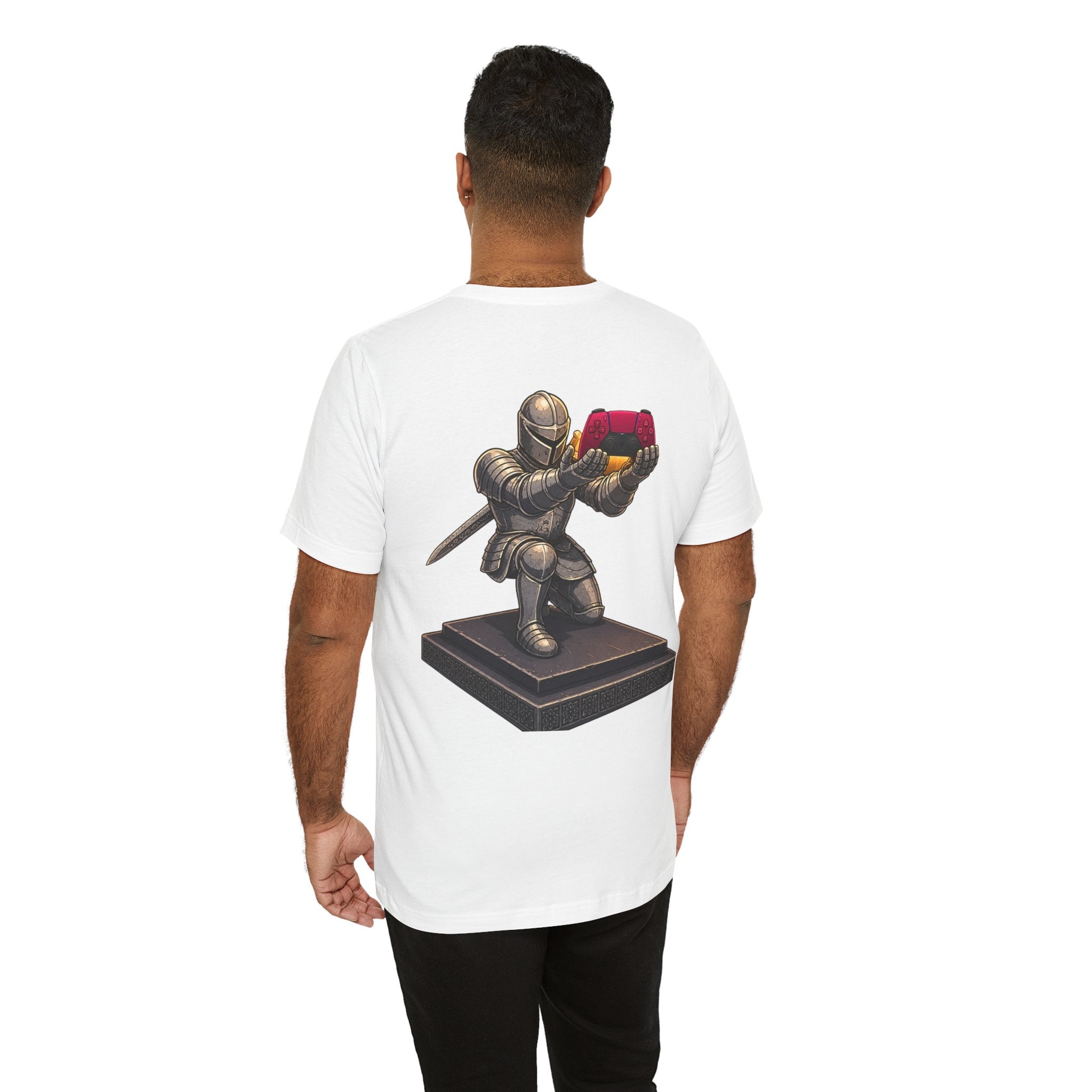 Let Me Put You On Game T-Shirt PS5 — Retro Gamer Knight Graphic Tee