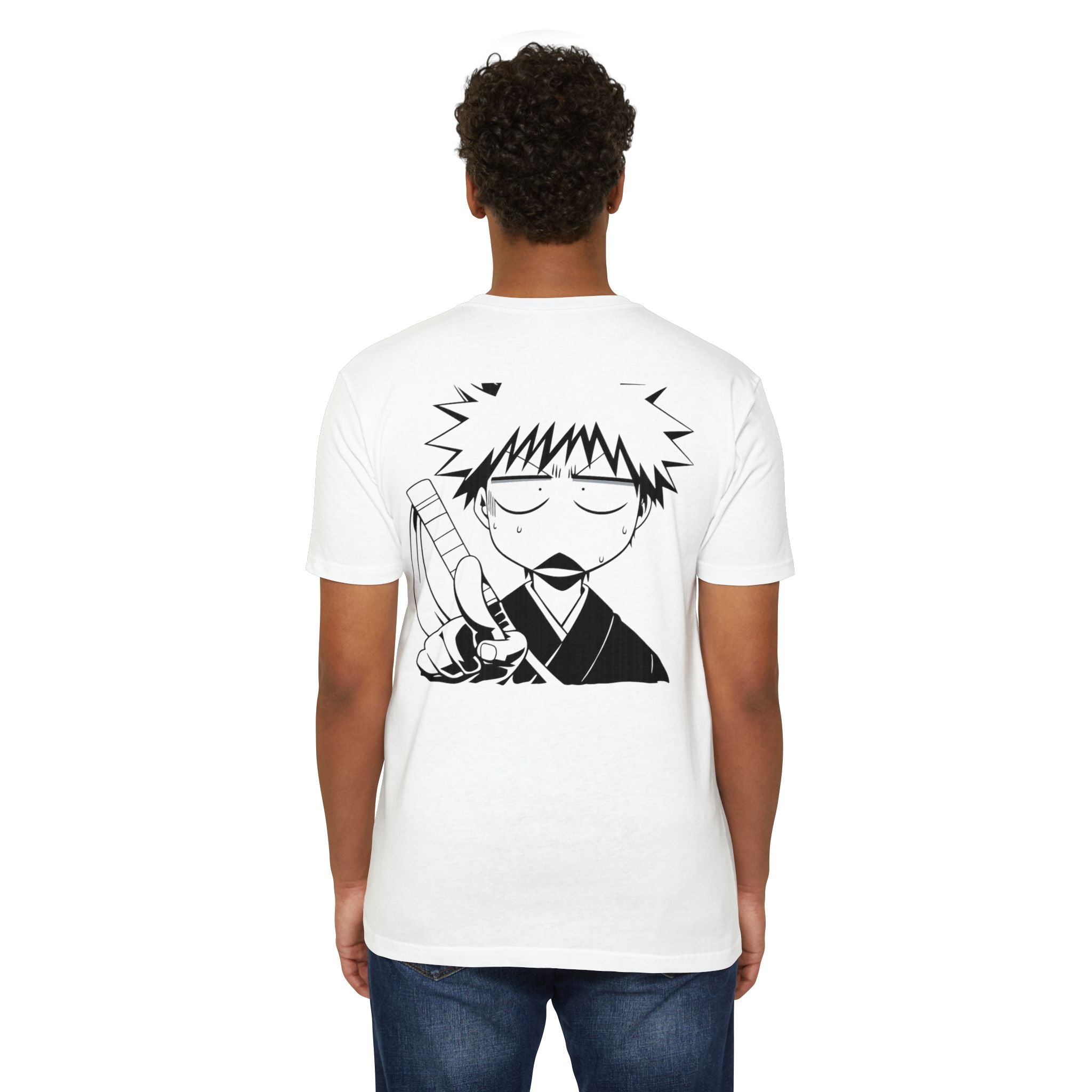Anime Graphic T-Shirt — "You On That Gas??" Cartoon Character Tee