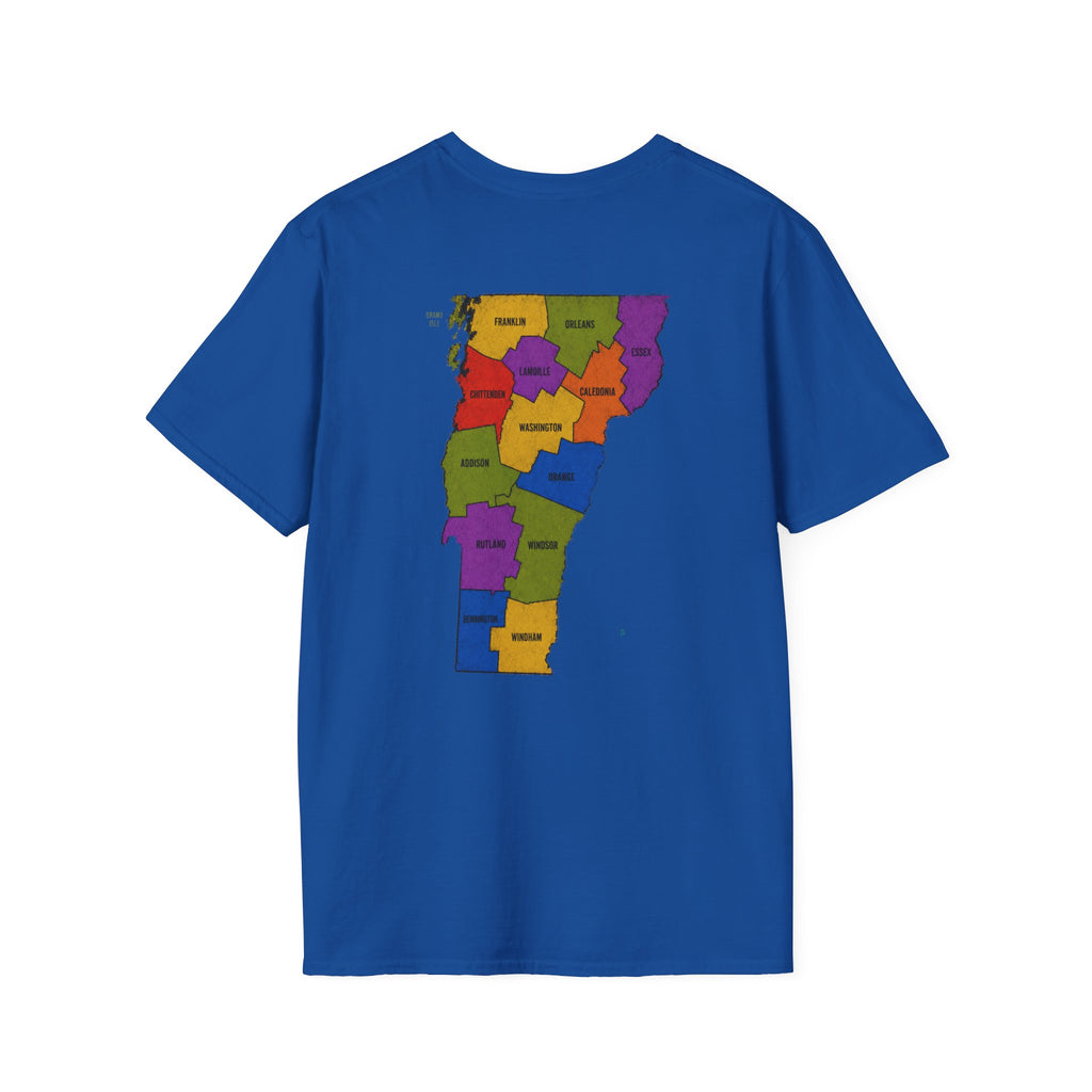 Don't Ask 100% Organic T-Shirt — Vermont Pride State Map Tee