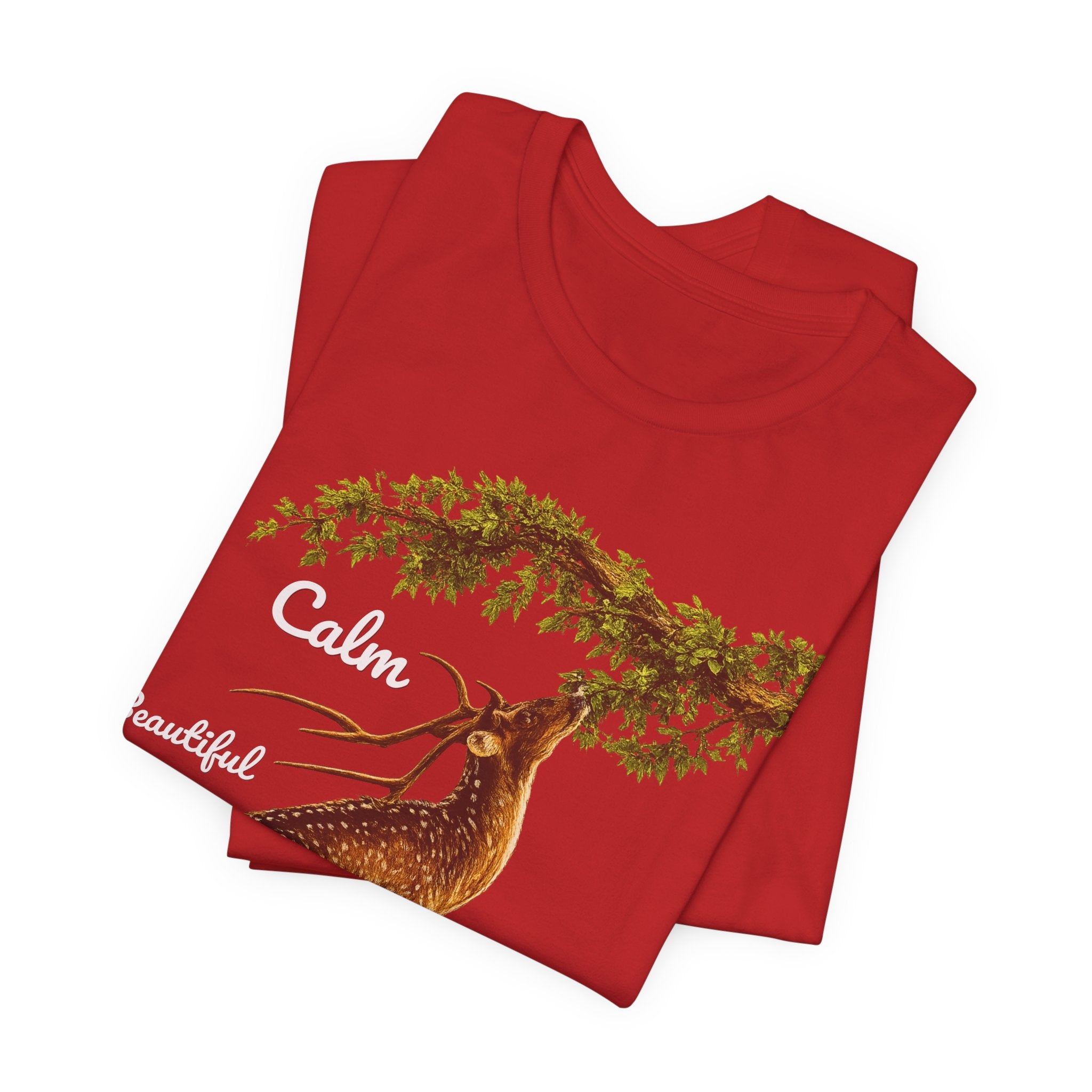 Calm Elegant Nature Deer T-Shirt