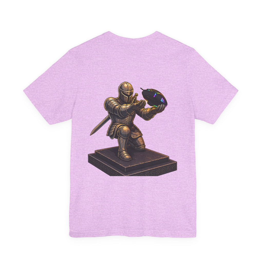 "Let Me Put You On Game" PC Mouse— Retro Gamer Knight Graphic Tee