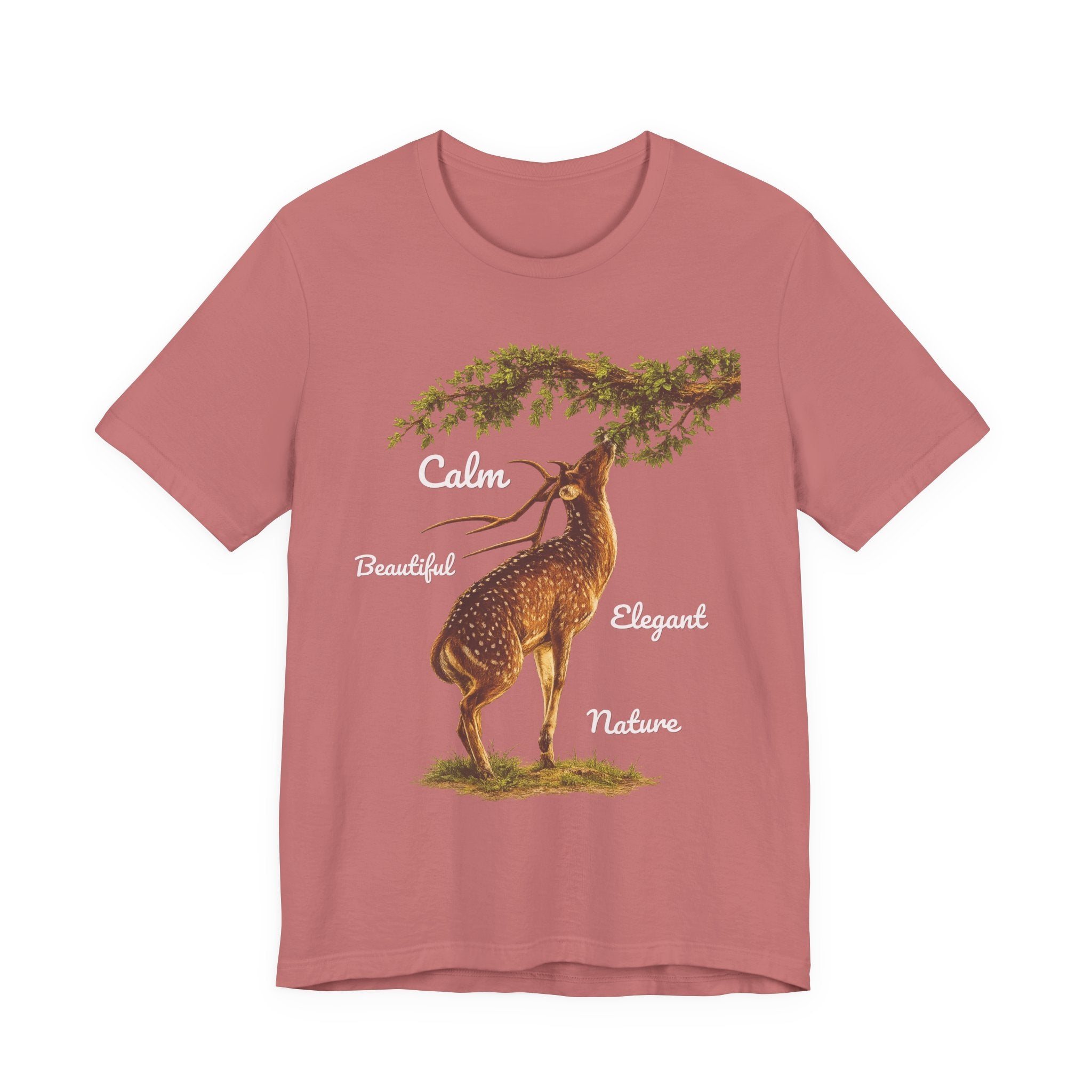 Calm Elegant Nature Deer T-Shirt