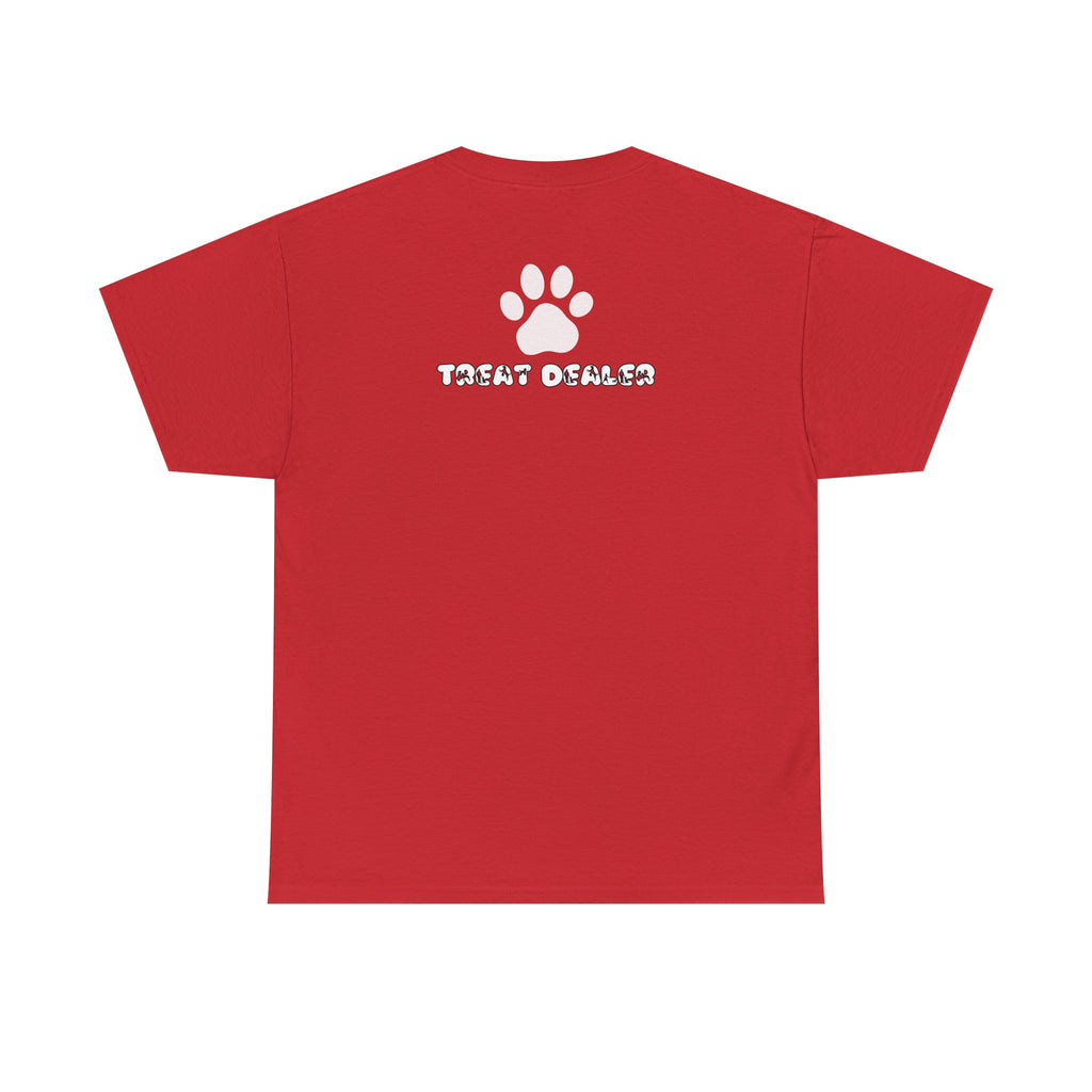 Treat Dealer T-Shirt — Funny Dog Shirt with Paw Print