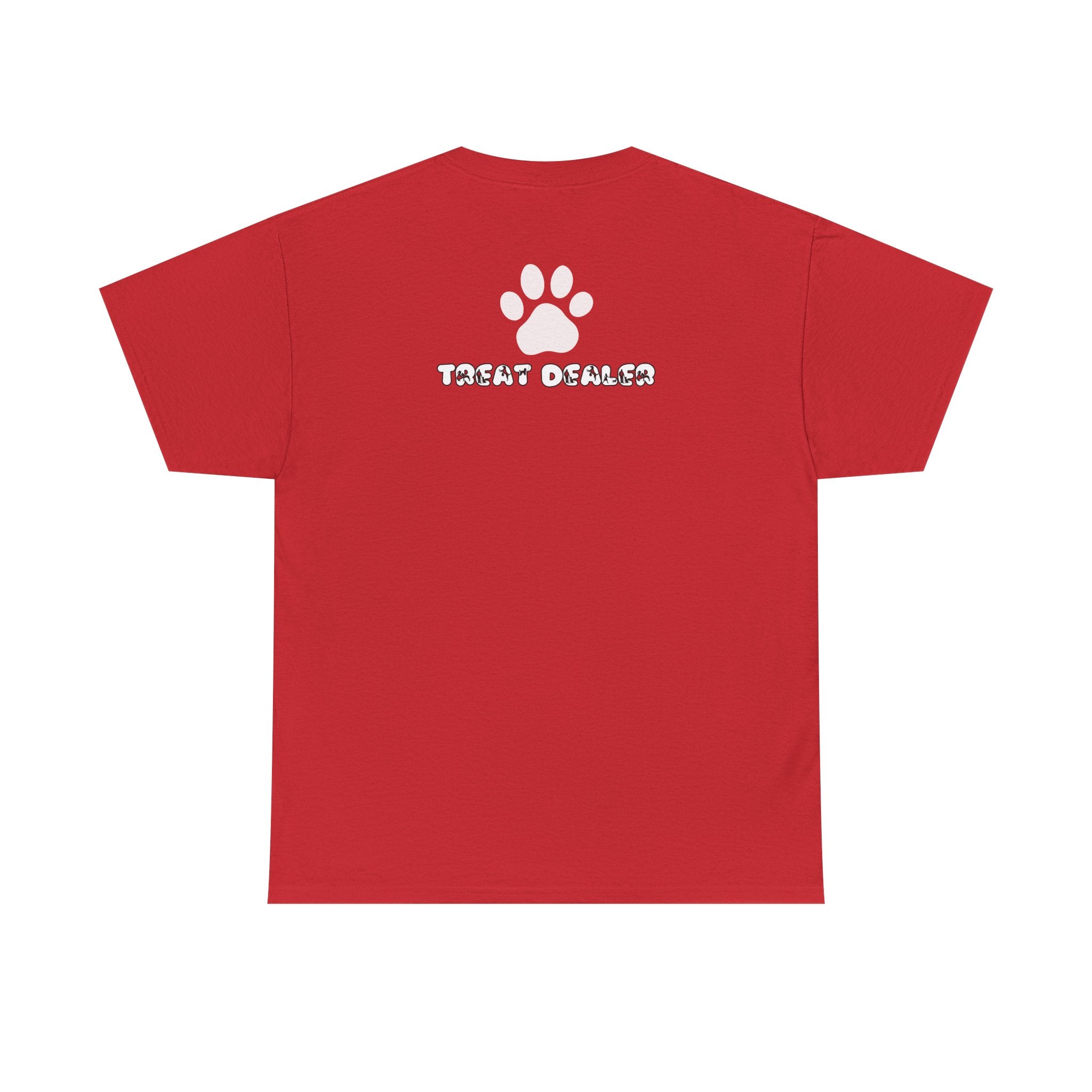 Treat Dealer T-Shirt — Funny Dog Shirt with Paw Print
