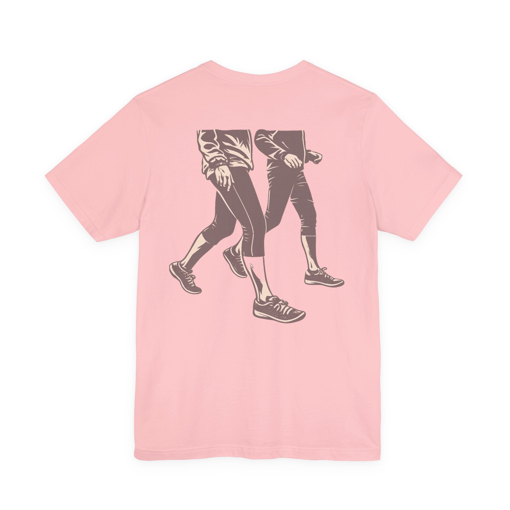 Good Morning Walk Tee — Retro Walking Graphic T-Shirt for Fitness & Morning Strolls