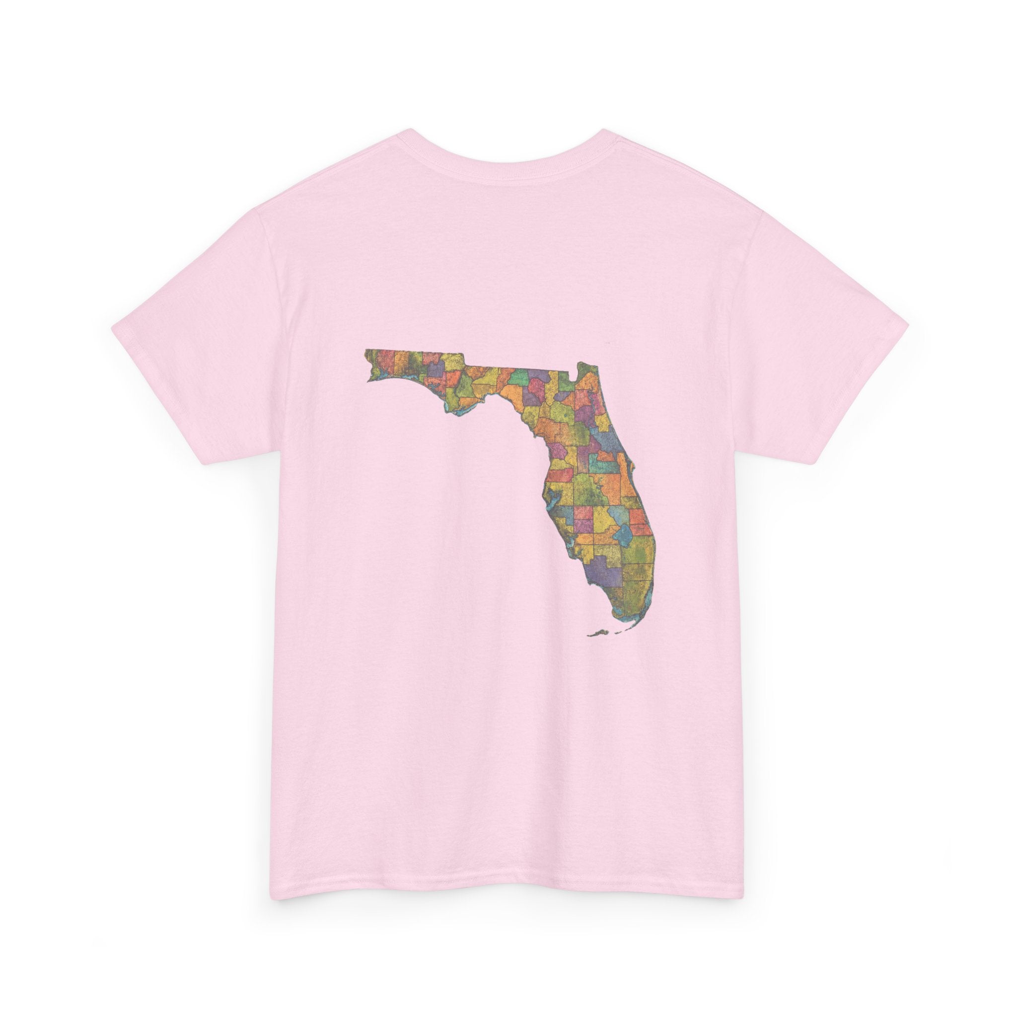 Florida Map Tee — “Don’t Ask, 100% Organic” Retro State Pride T-Shirt