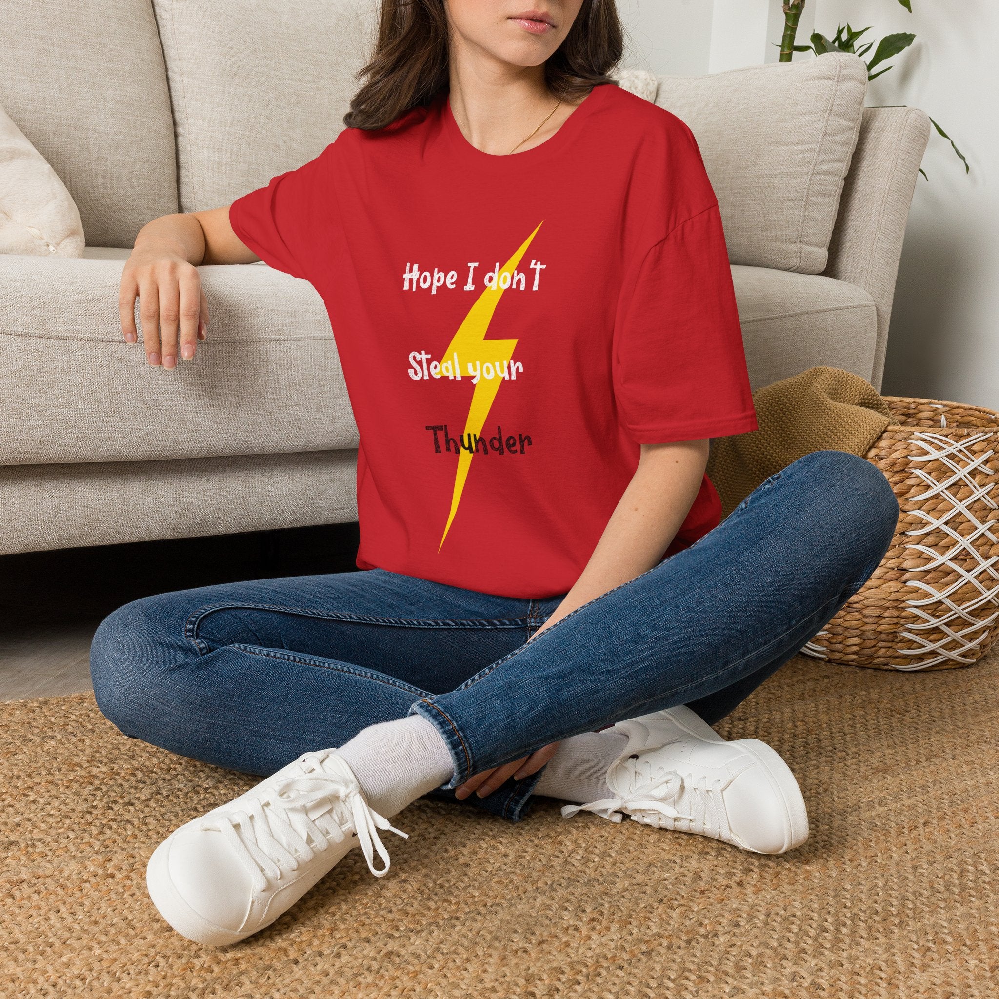 "Hope I Don't Steal Your Thunder" Lightning Tee