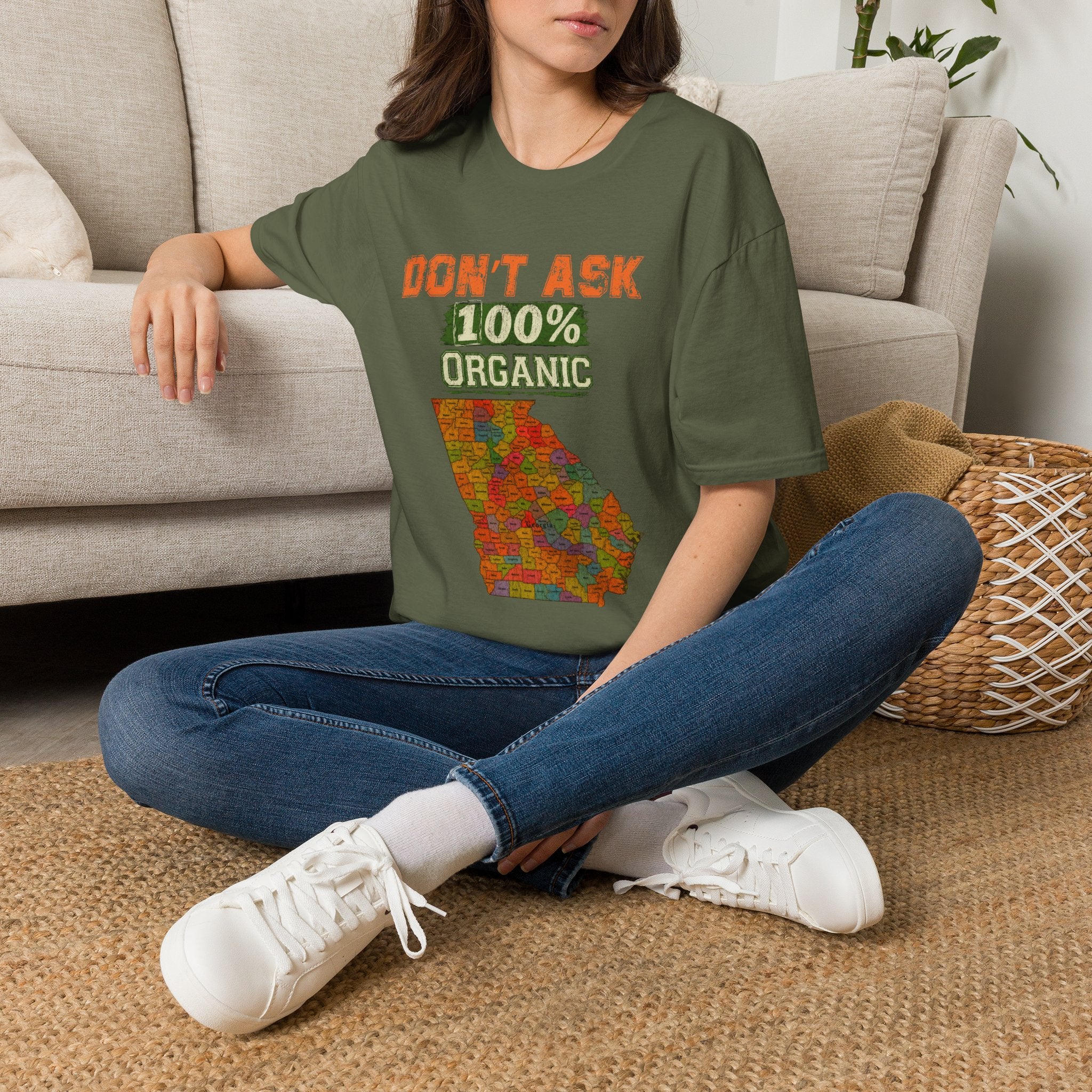 Don't Ask 100% Organic Georgia T-Shirt