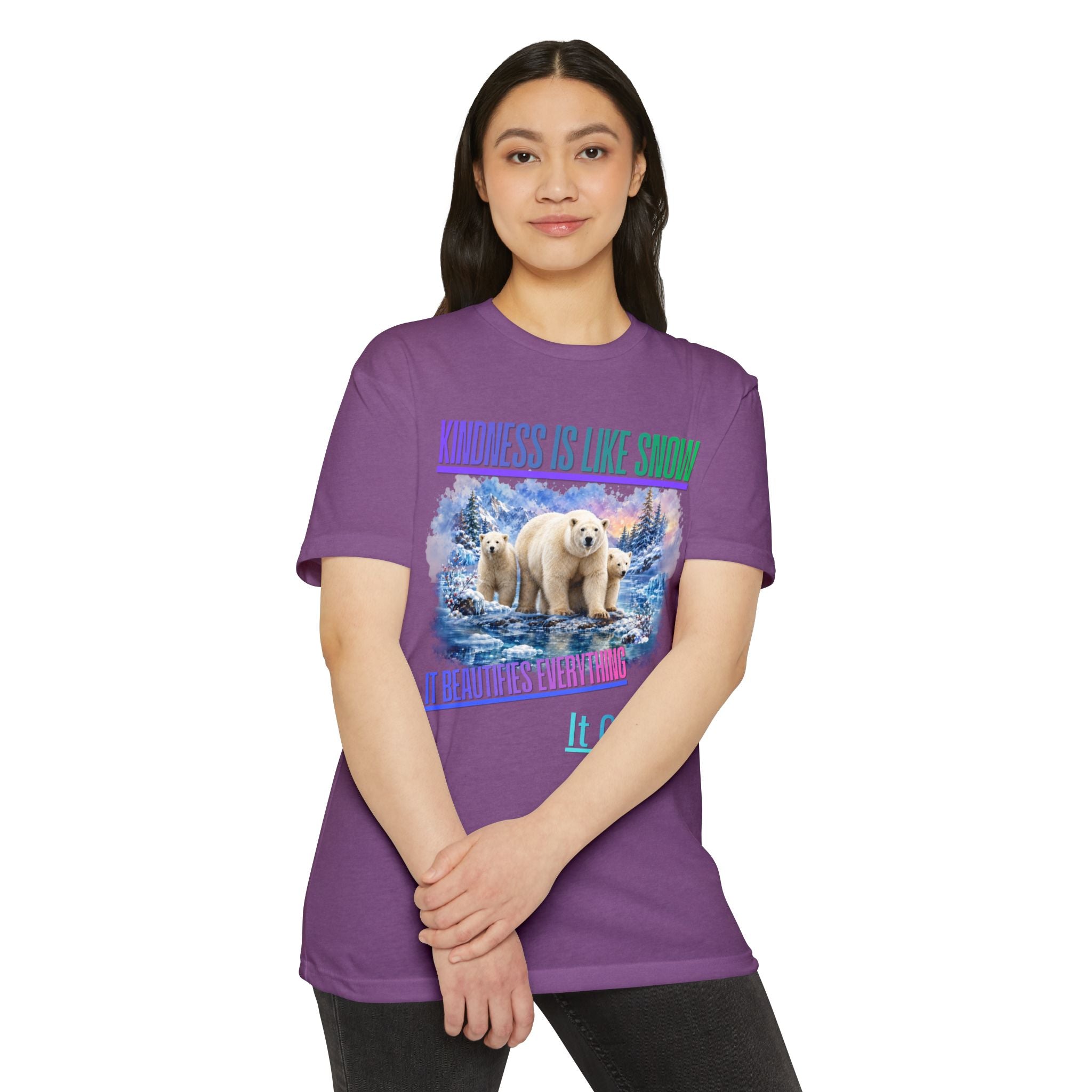 Kindness Is Like Snow Polar Bear T-Shirt