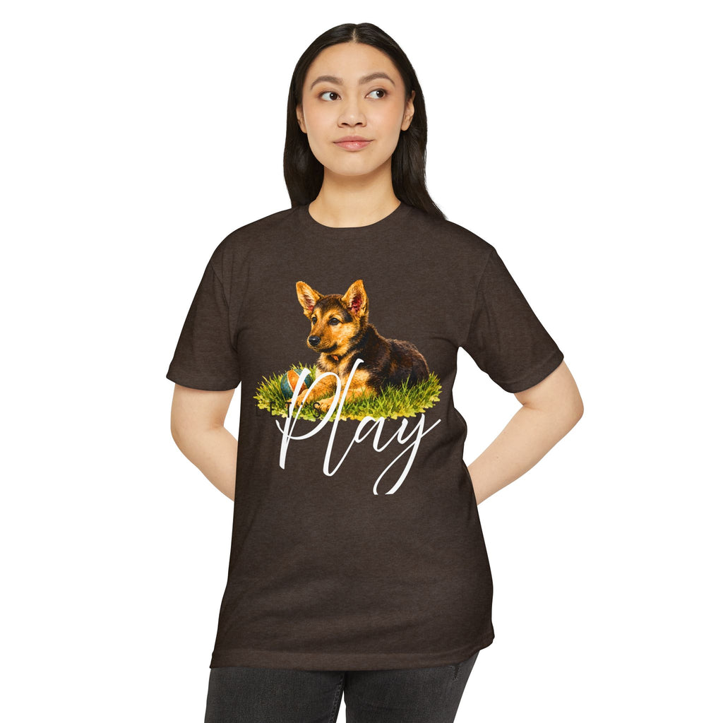 Cute Puppy Graphic Tee for Dog Lovers