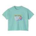 Off Duty Women's Boxy Tee — Relaxed 'Off Duty' Graphic Shirt