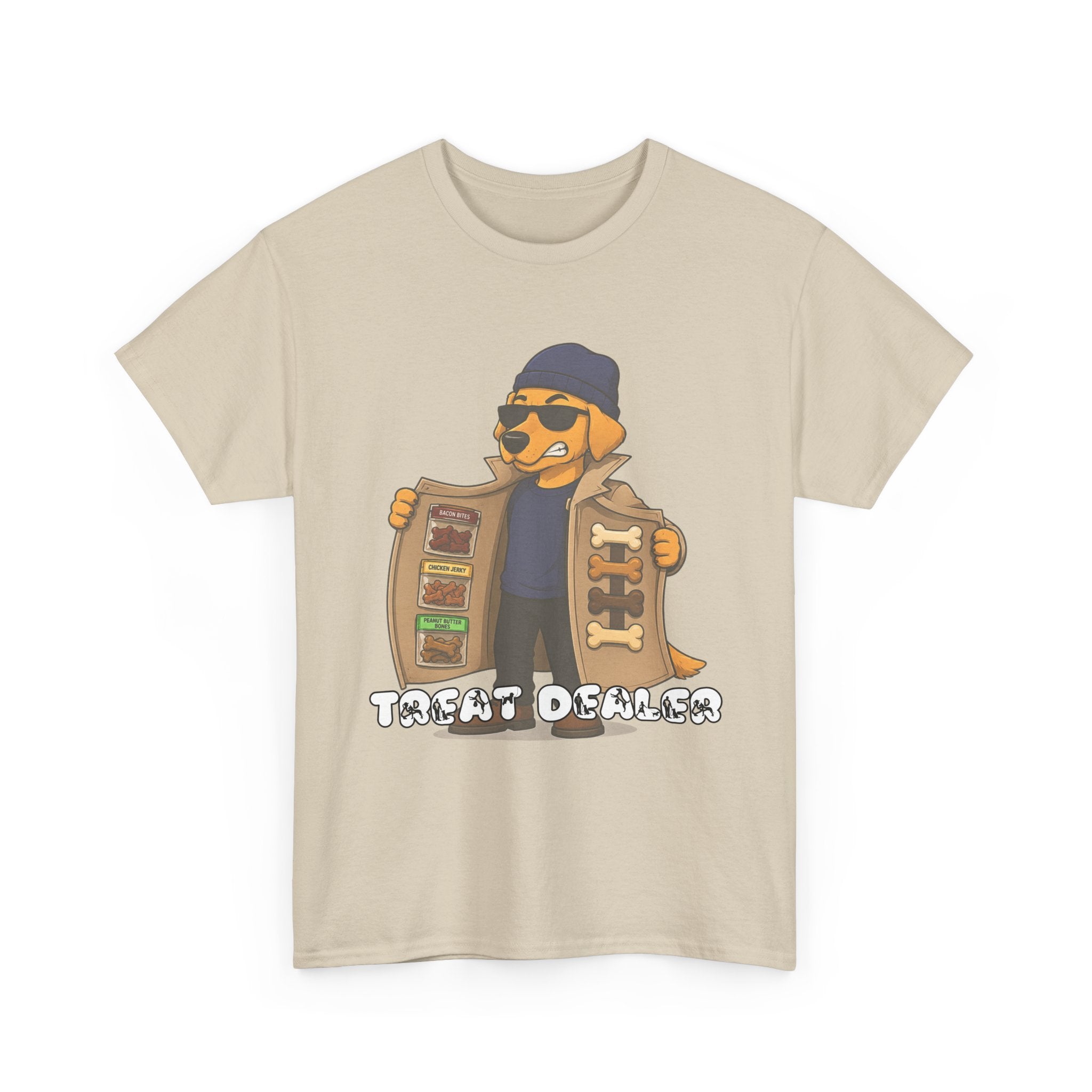 Treat Dealer T-Shirt — Funny Dog Shirt with Paw Print
