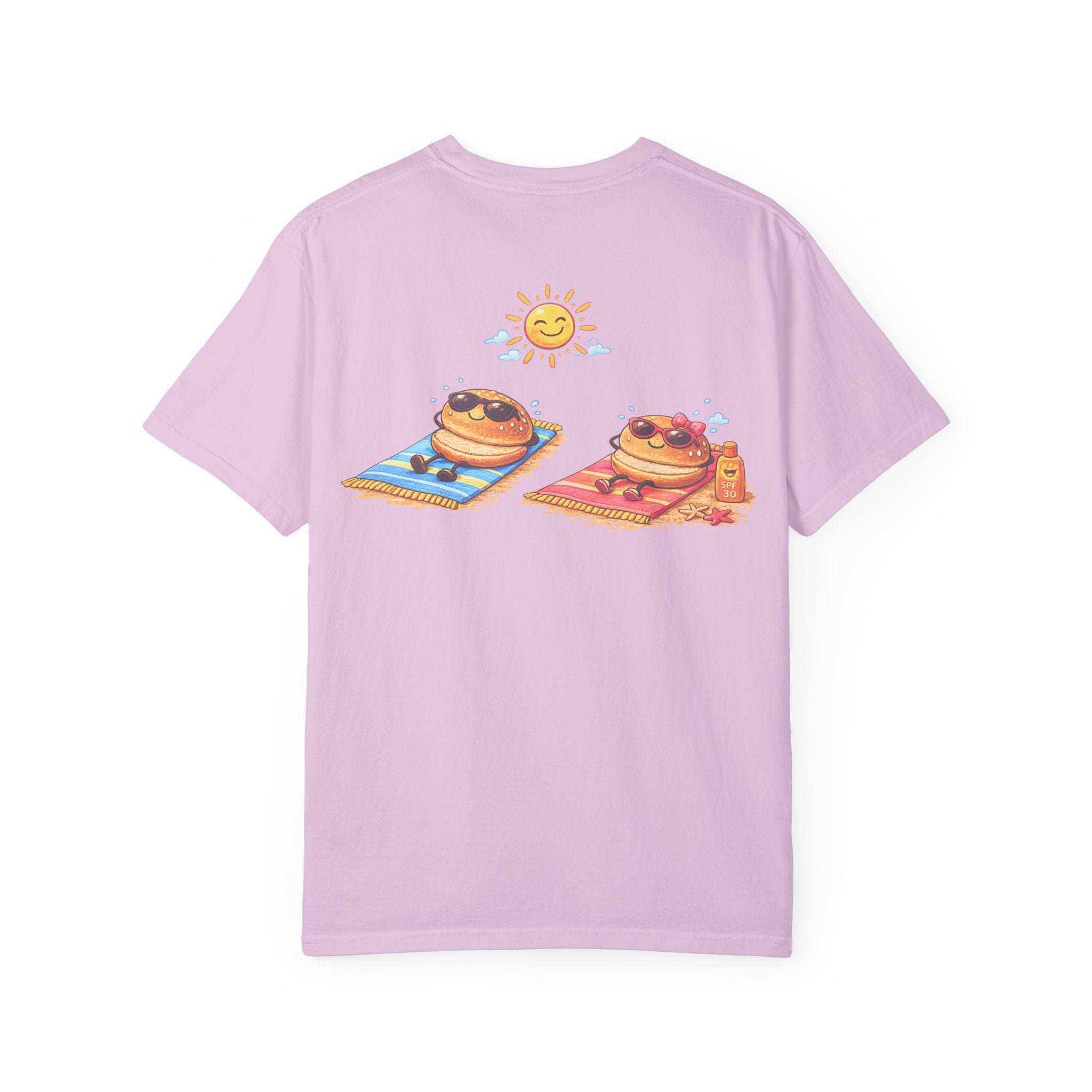 Suns Out Buns Out T-Shirt — Funny Burger Beach Tee