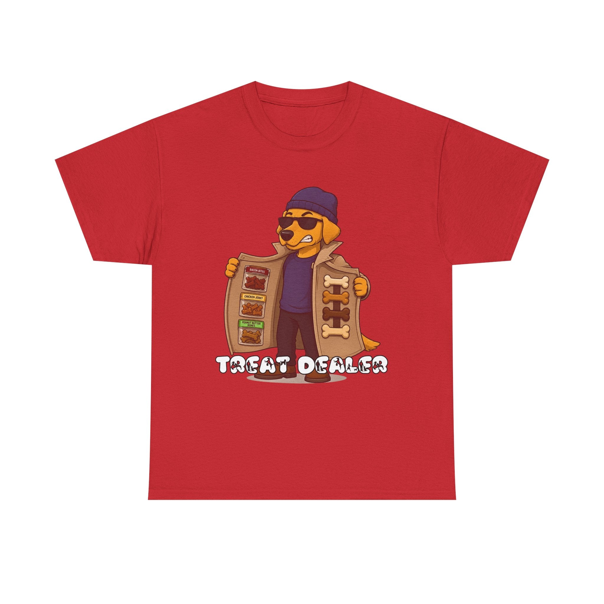 Treat Dealer T-Shirt — Funny Dog Shirt with Paw Print