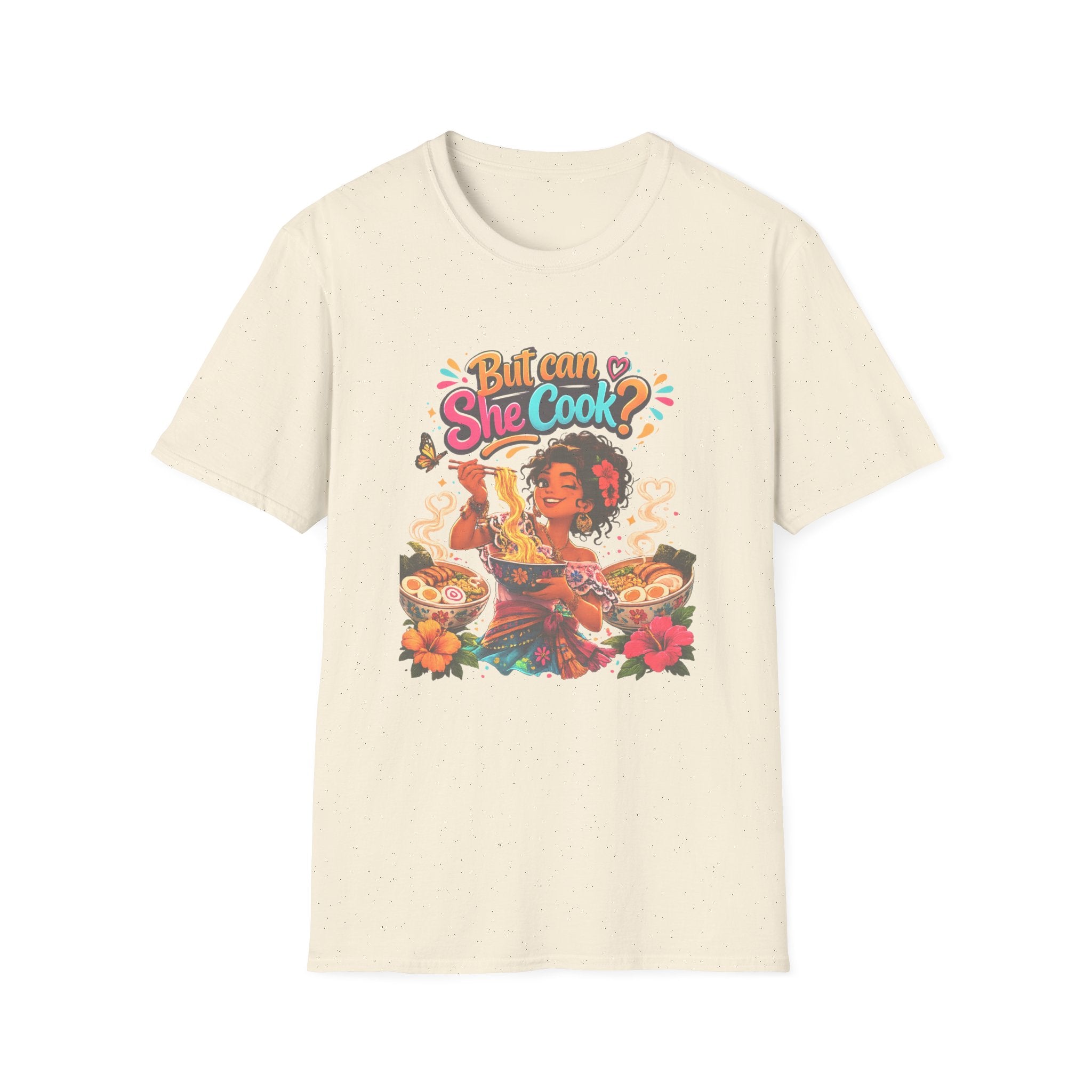 "But Can She Cook?" Retro Chef Graphic Tee