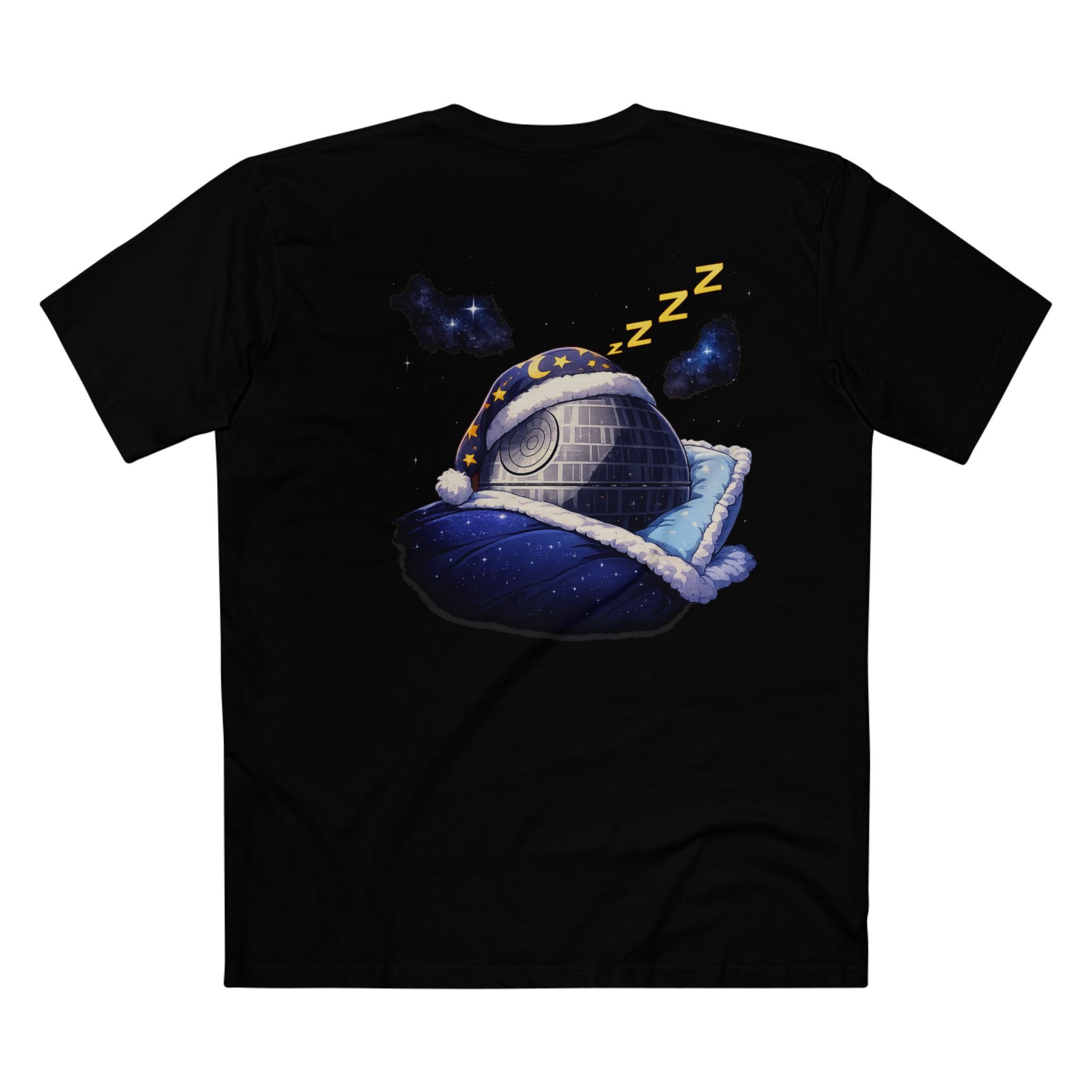 Dark Side Tee — "I'm Going to the Dark Side (Good)" Retro Sleepy Death Star T‑Shirt