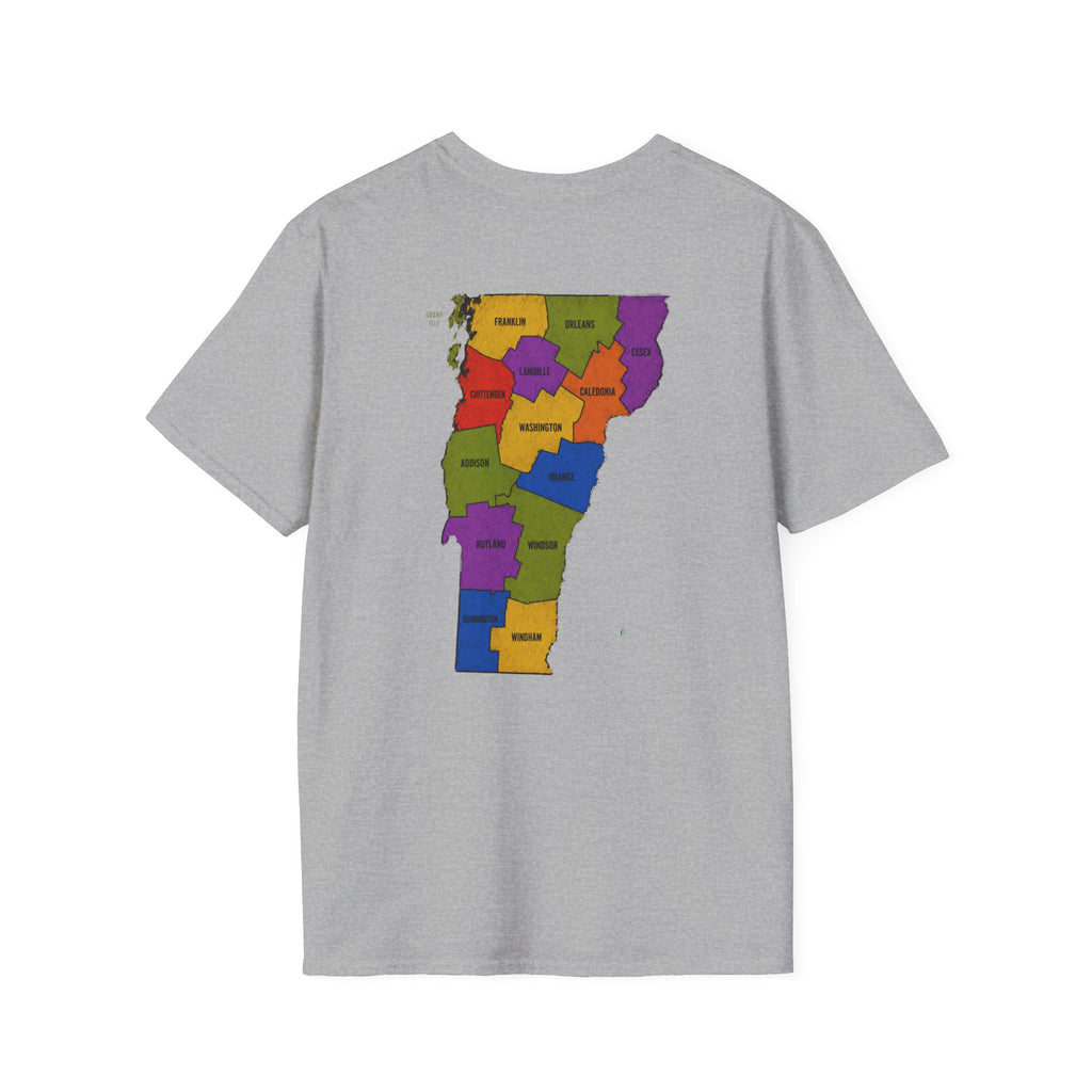 Don't Ask 100% Organic T-Shirt — Vermont Pride State Map Tee