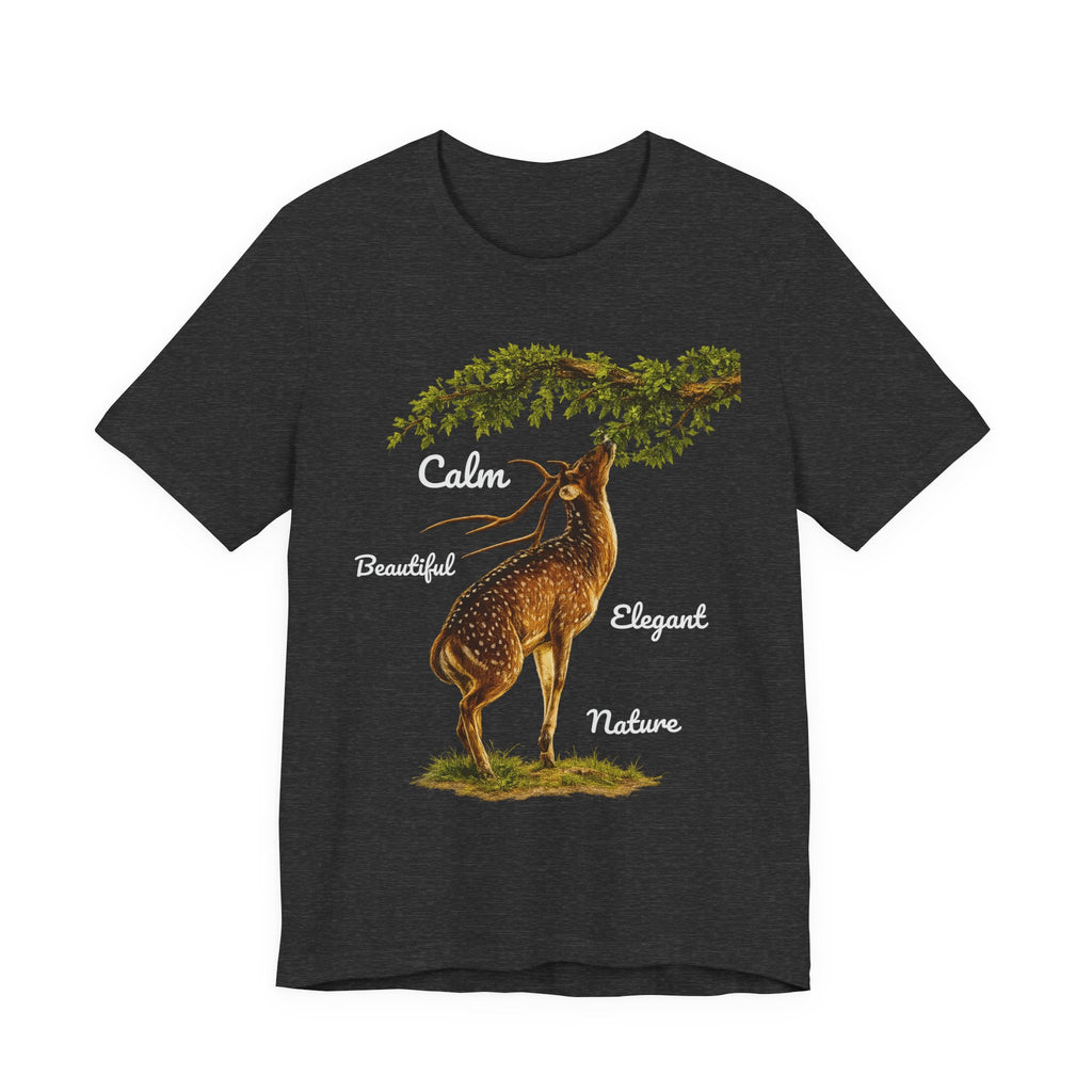 Calm Elegant Nature Deer T-Shirt