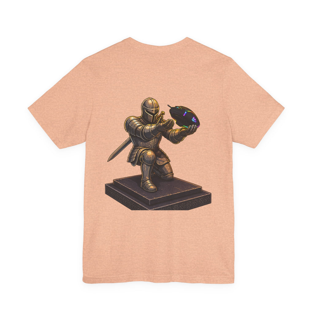 "Let Me Put You On Game" PC Mouse— Retro Gamer Knight Graphic Tee