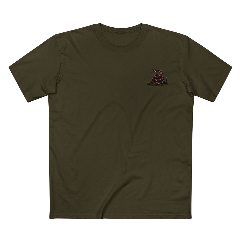 Don't Tread On Me Snake T-Shirt — Patriotic Gadsden Style Tee