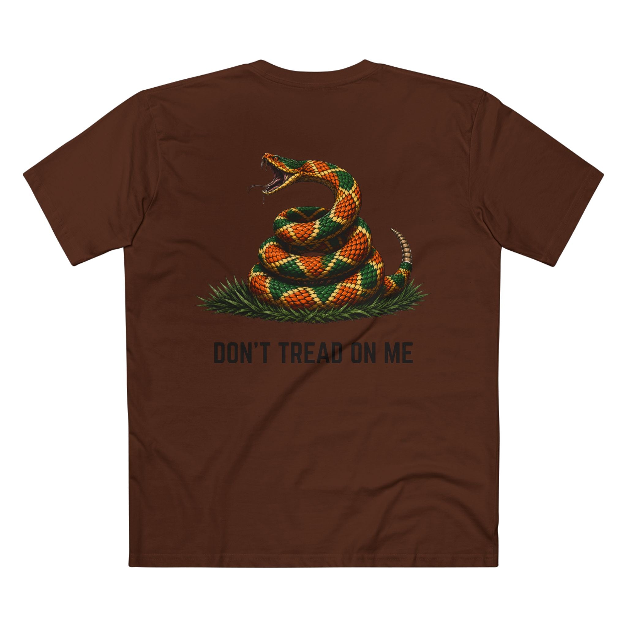 Don't Tread On Me Snake Tee — Patriotic Gadsden Style T-Shirt