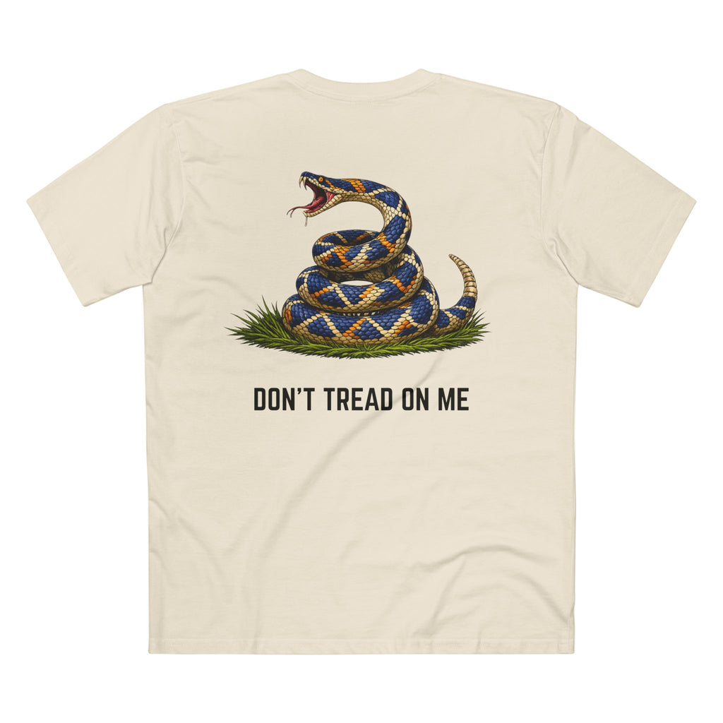 Don't Tread On Me Snake Tee — Patriotic Gadsden-Style Graphic T-Shirt