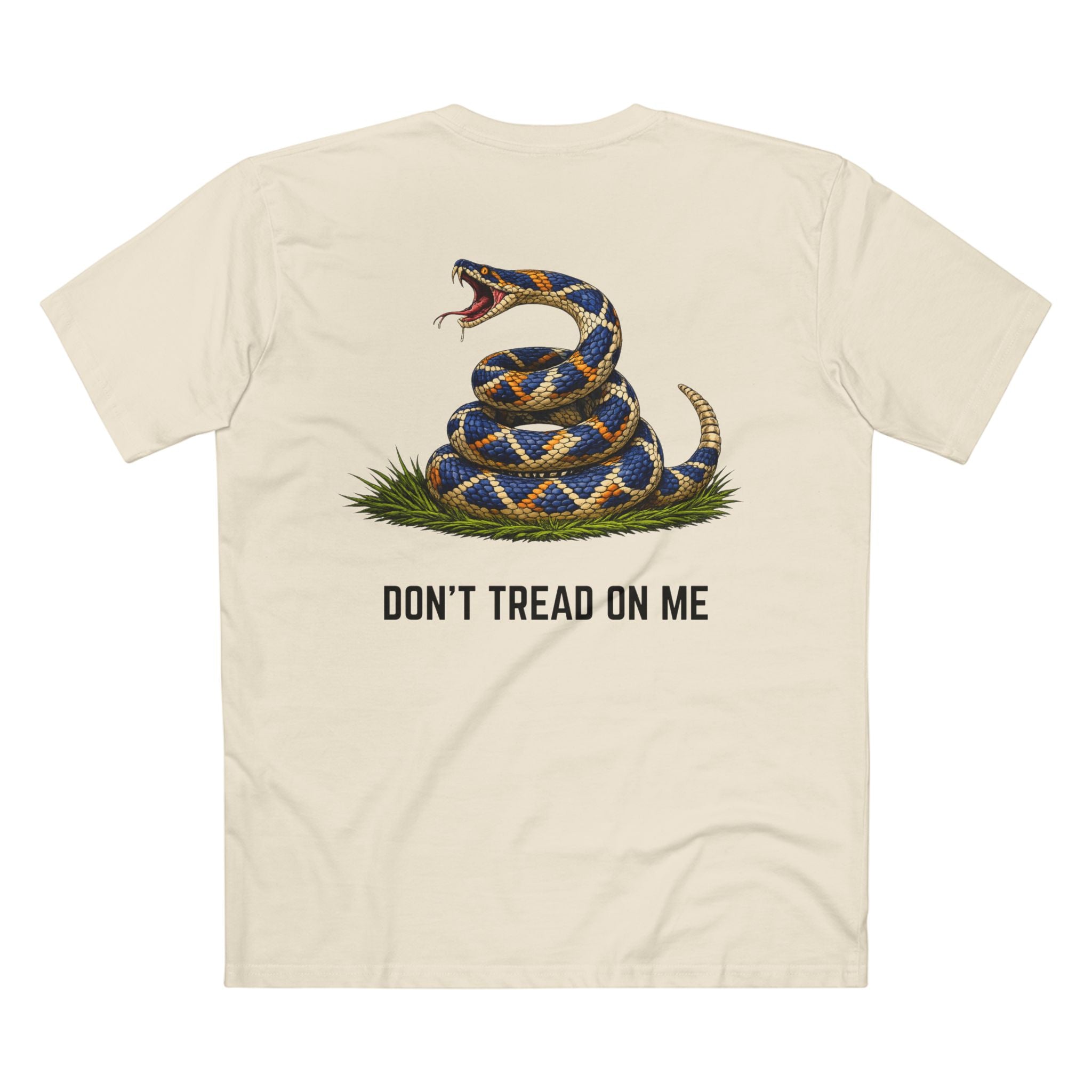 Don't Tread On Me Snake Tee — Patriotic Gadsden-Style Graphic T-Shirt