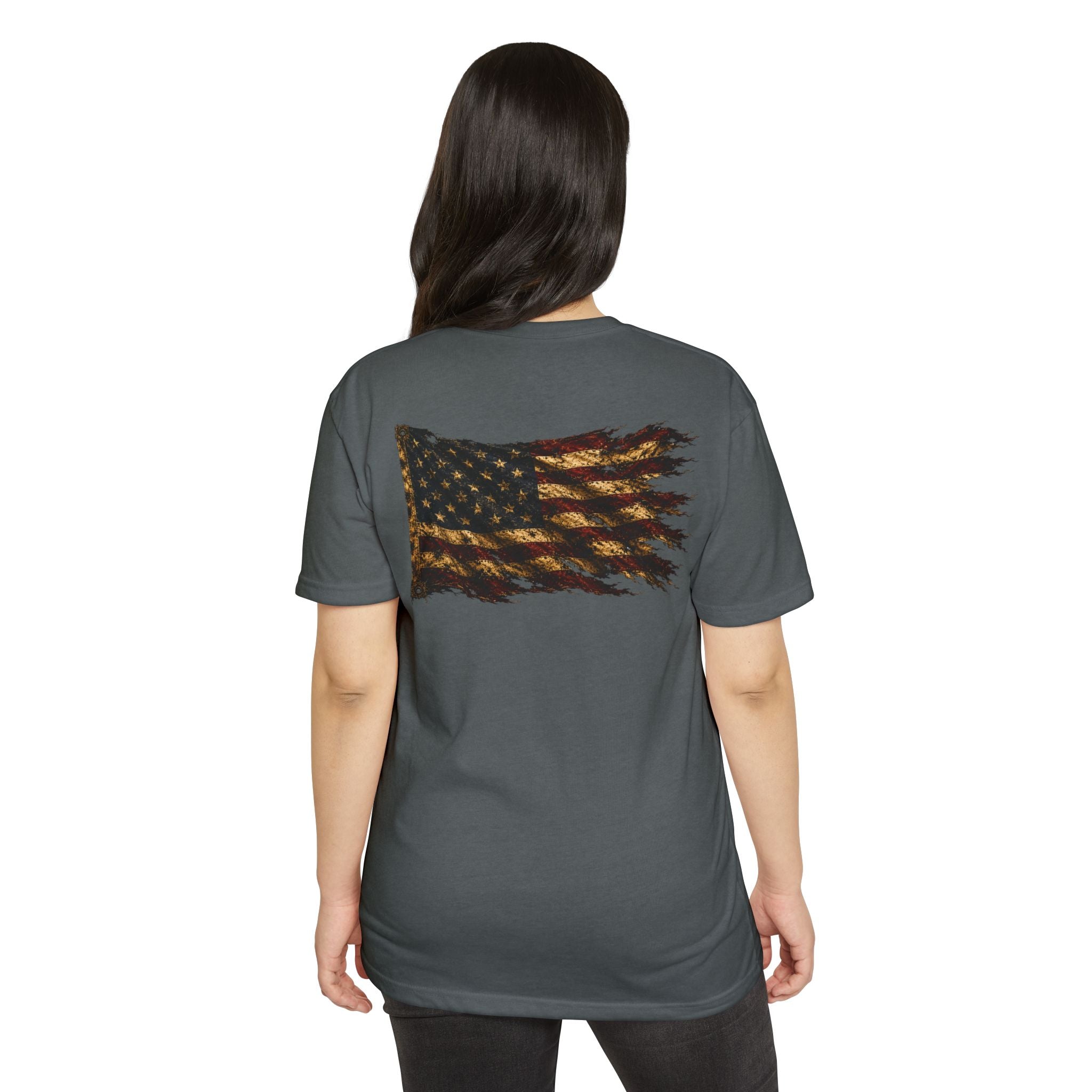 Don't Tread On Me T-Shirt - Flag & Constitution Graphic