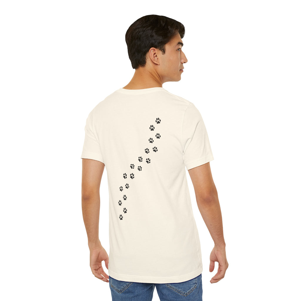 Can You Stop "P" Footing Around??” — Funny Paw Print Tee