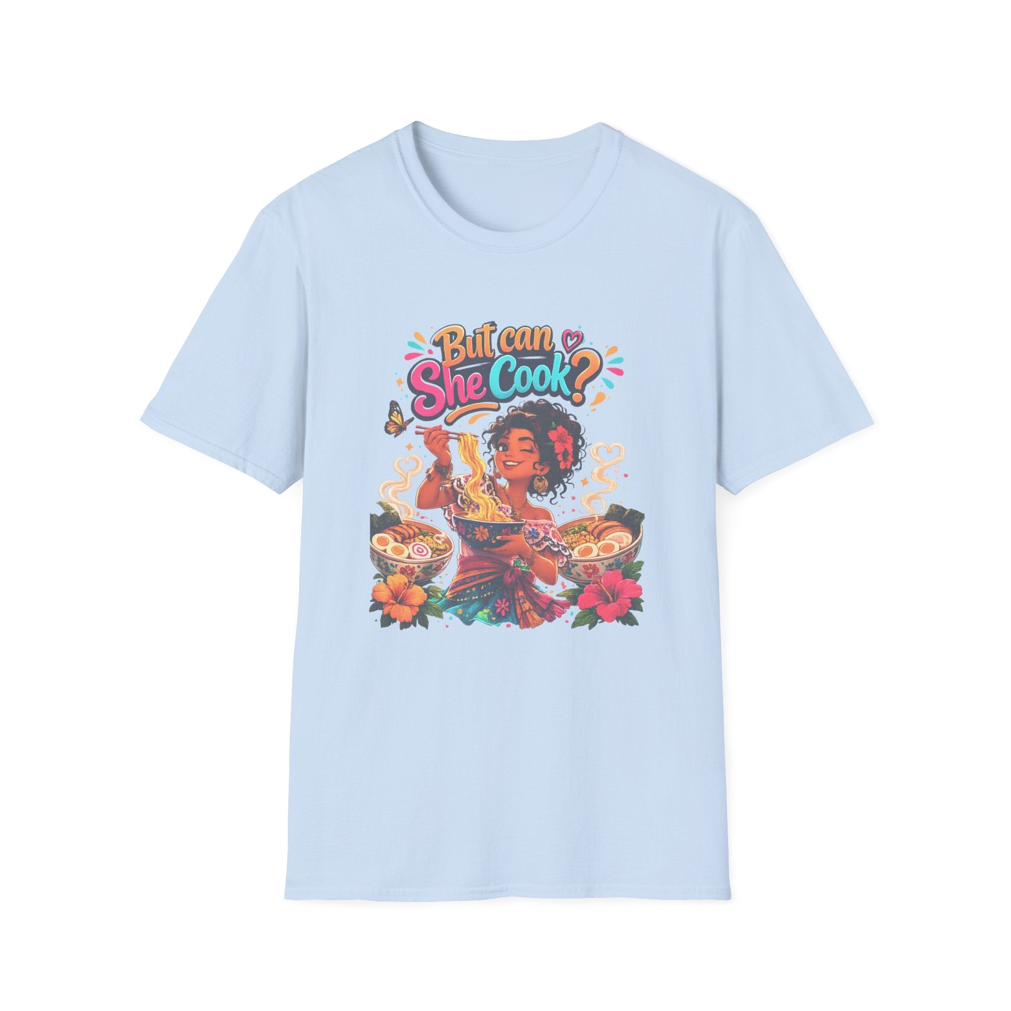 "But Can She Cook?" Retro Chef Graphic Tee