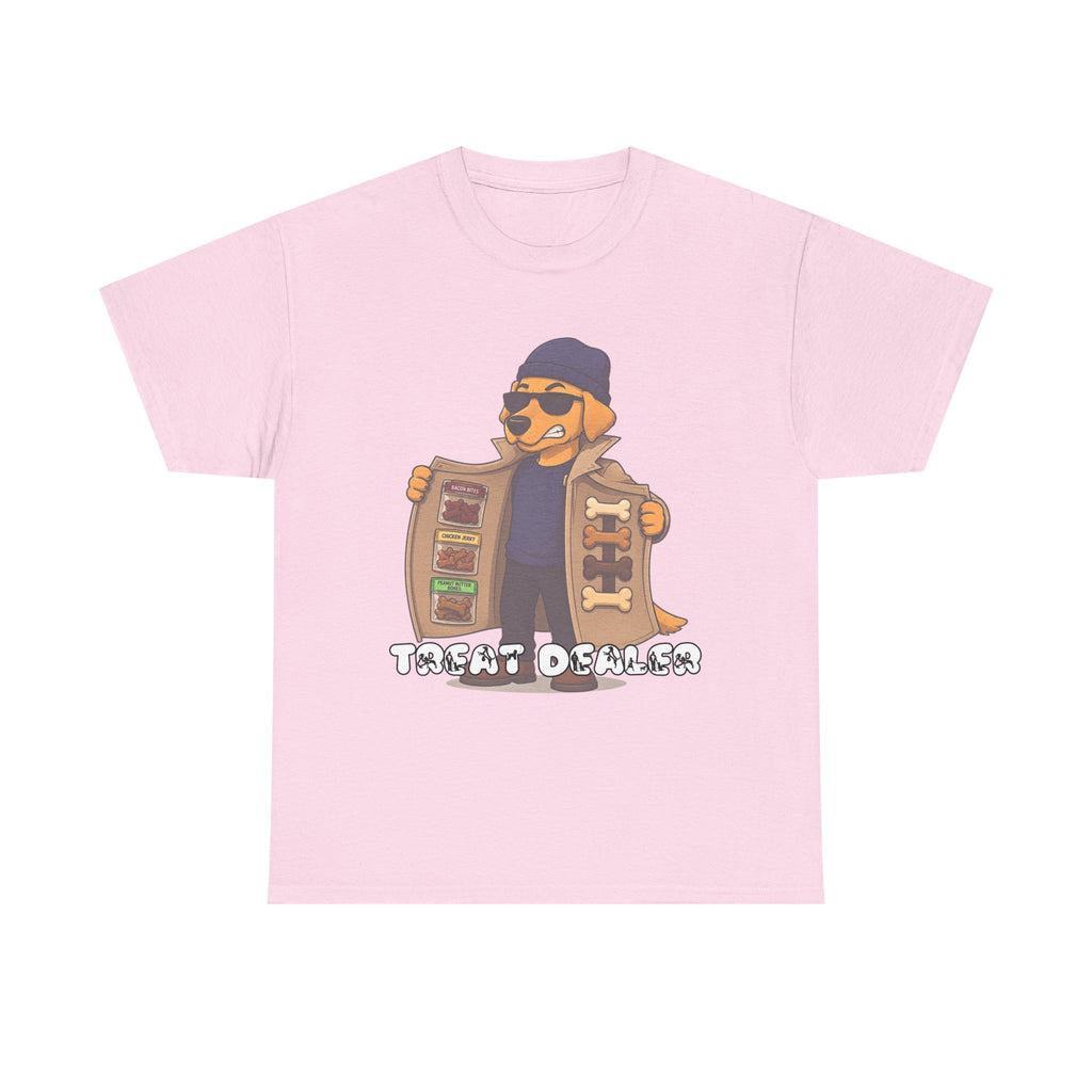 Treat Dealer T-Shirt — Funny Dog Shirt with Paw Print