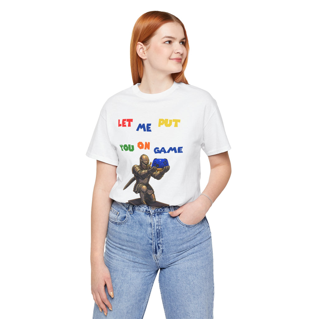 "Let Me Put You On Game"  Xbox Retro Gamer Tee