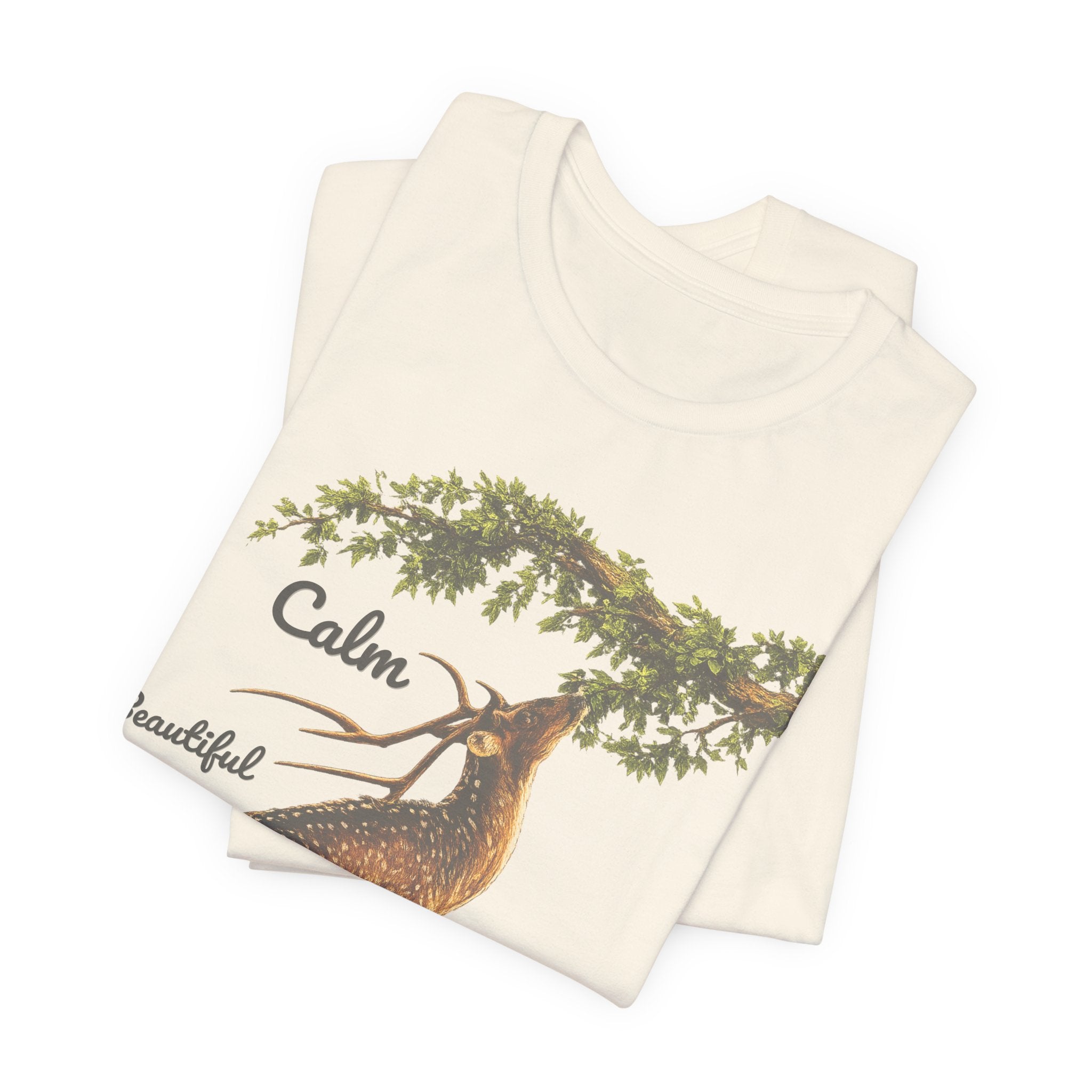 Calm Elegant Nature Deer T-Shirt