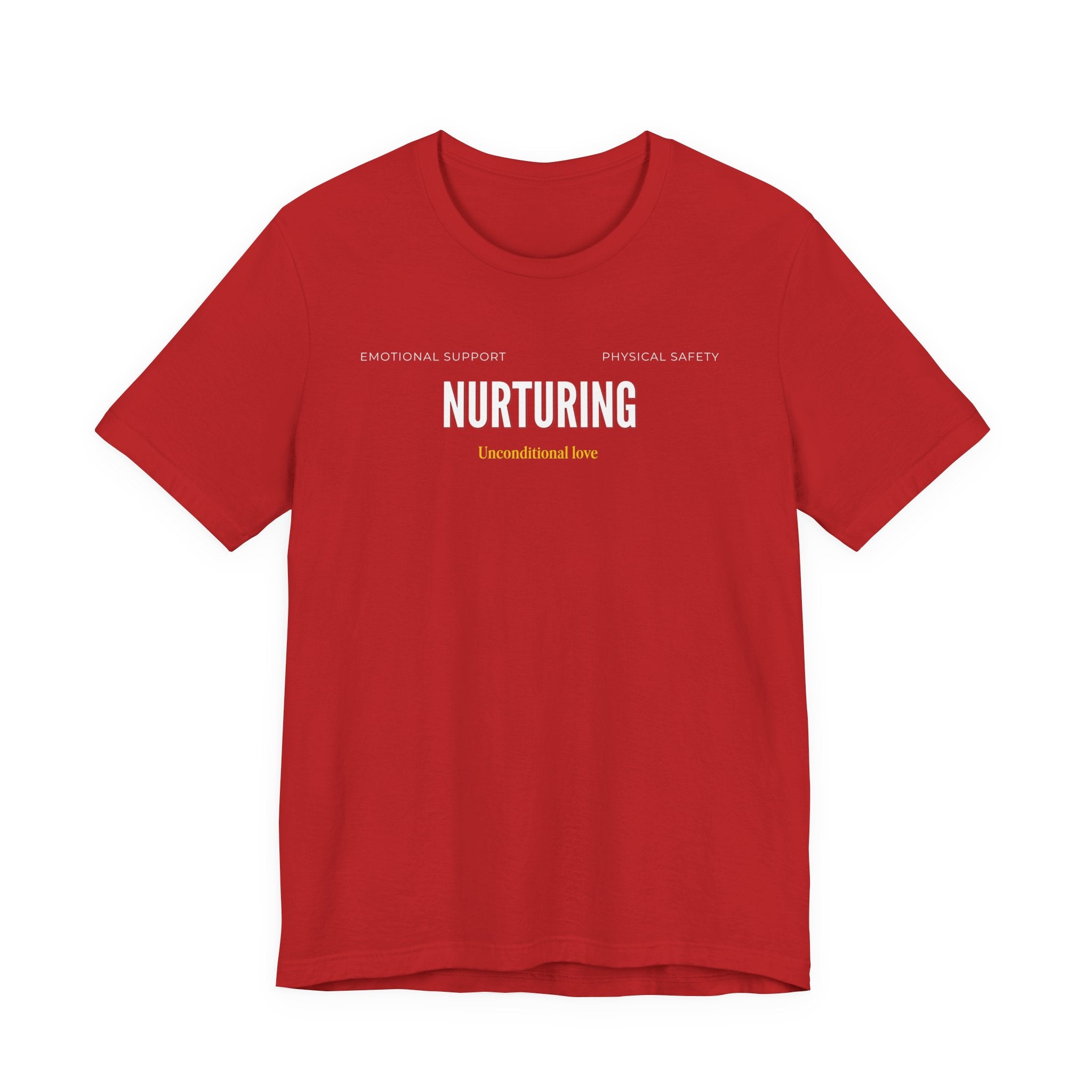 Nurturing Mother Tee — Silhouette Family Short Sleeve Shirt