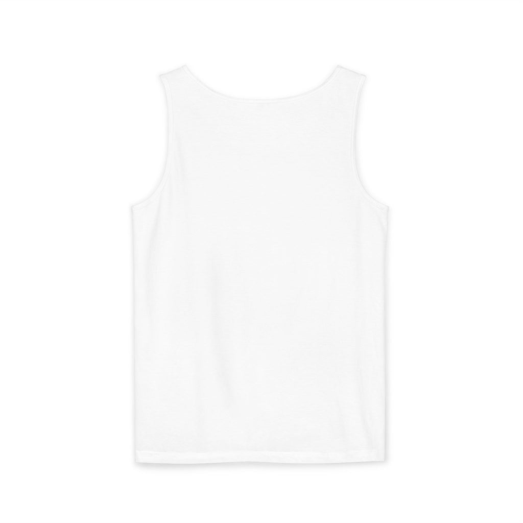 Beach Vibes Tank Top — "It’s Summer Somewhere" Flip-Flop & Sand Graphic