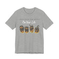 "Dogs Leave Paw Prints on Your Life" Puppies Tee Shirt