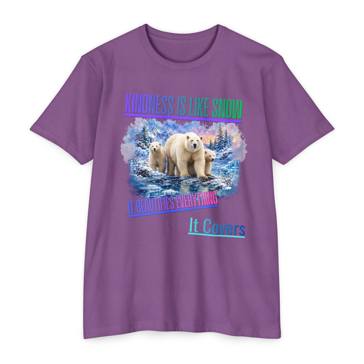 Kindness Is Like Snow Polar Bear T-Shirt