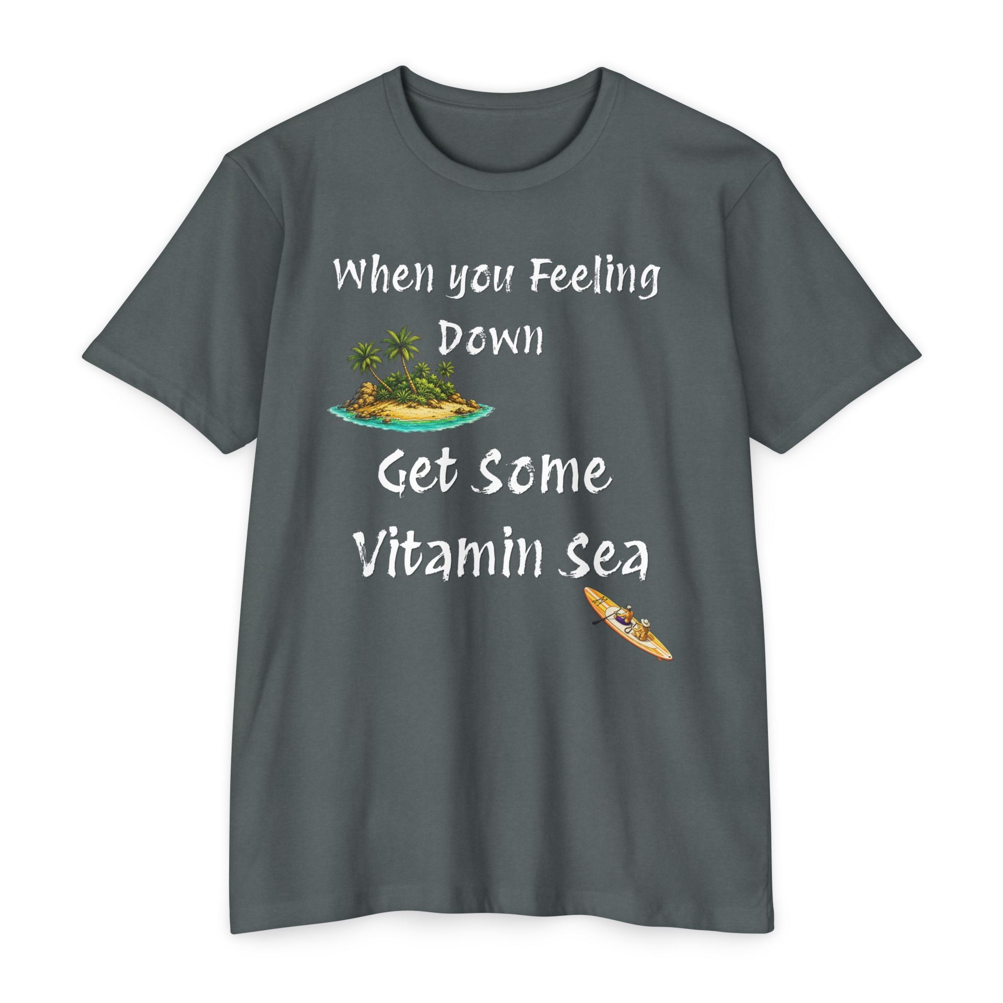 Vitamin Sea T-Shirt — "When You're Feeling Down Get Some Vitamin Sea"